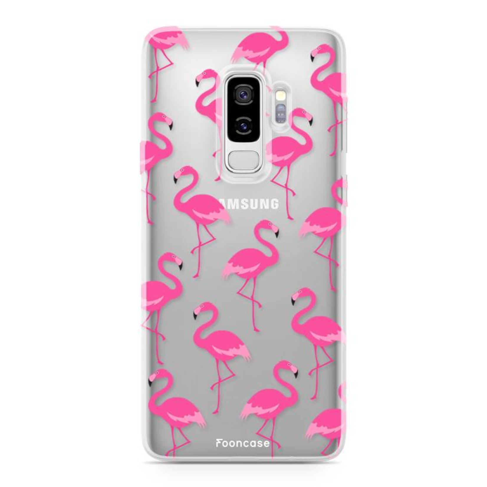 FOONCASE Samsung Galaxy S9 Plus Case - Flamingo