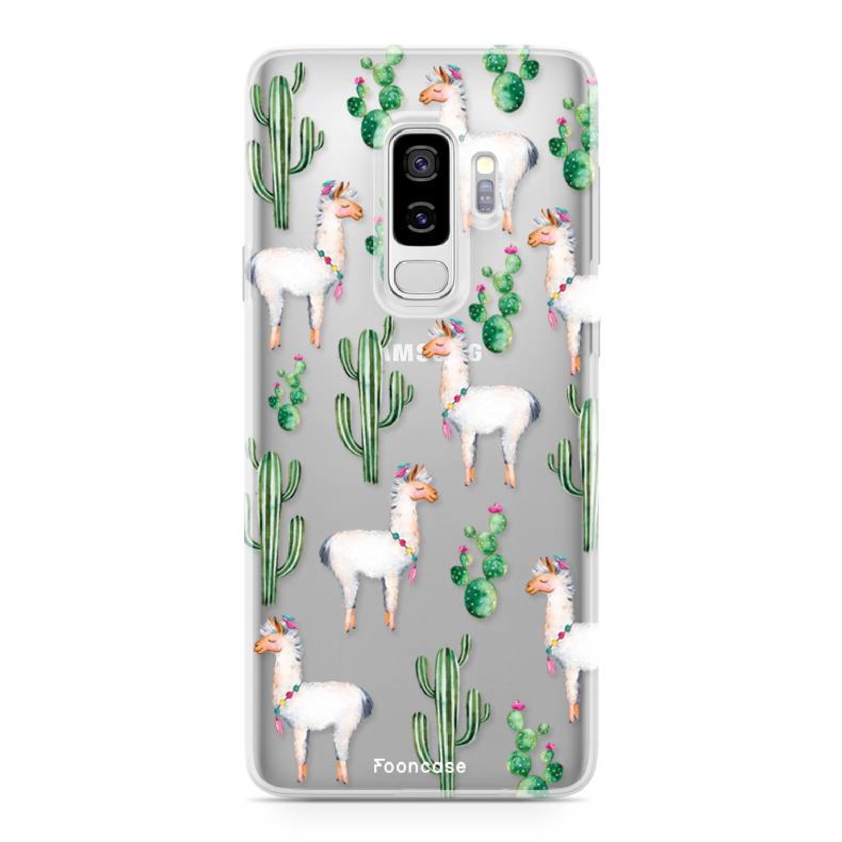 FOONCASE Samsung Galaxy S9 Plus Handyhülle - Lama