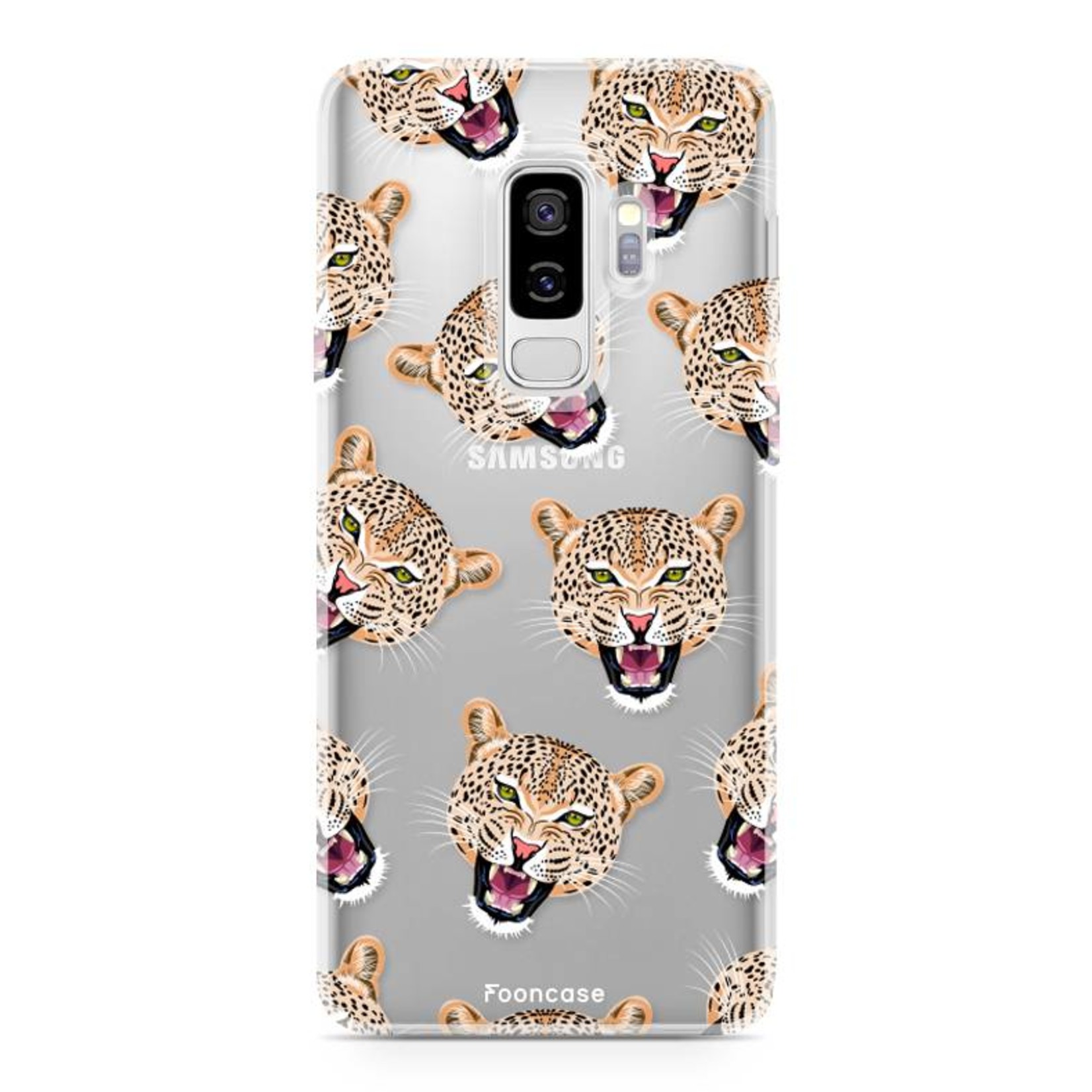 FOONCASE Samsung Galaxy S9 Plus Handyhülle - Cheeky Leopard