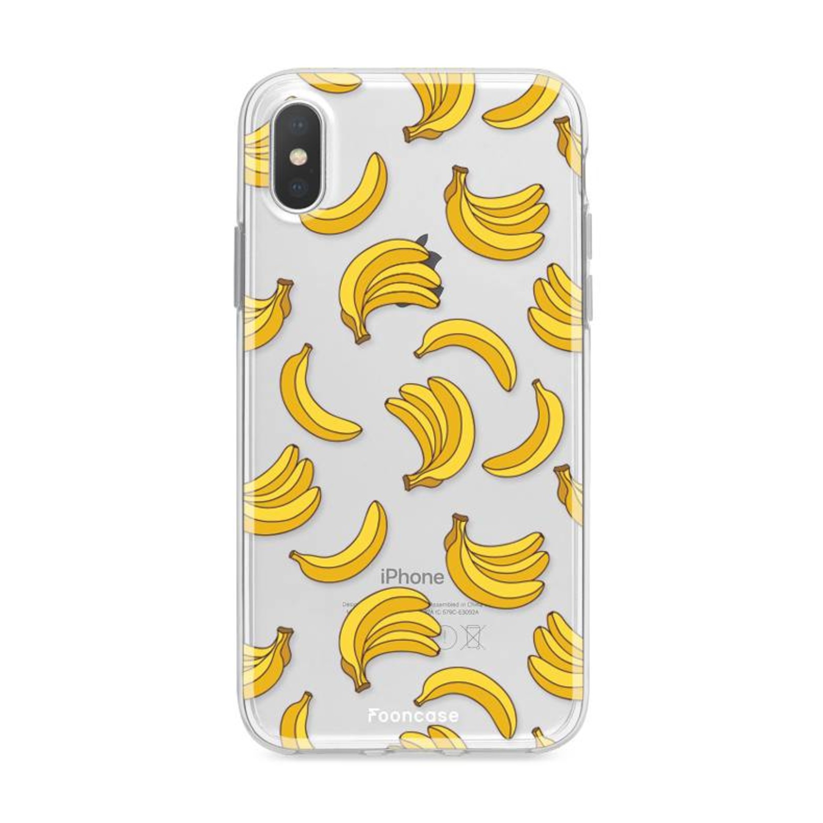 FOONCASE Iphone XS Case - Bananas