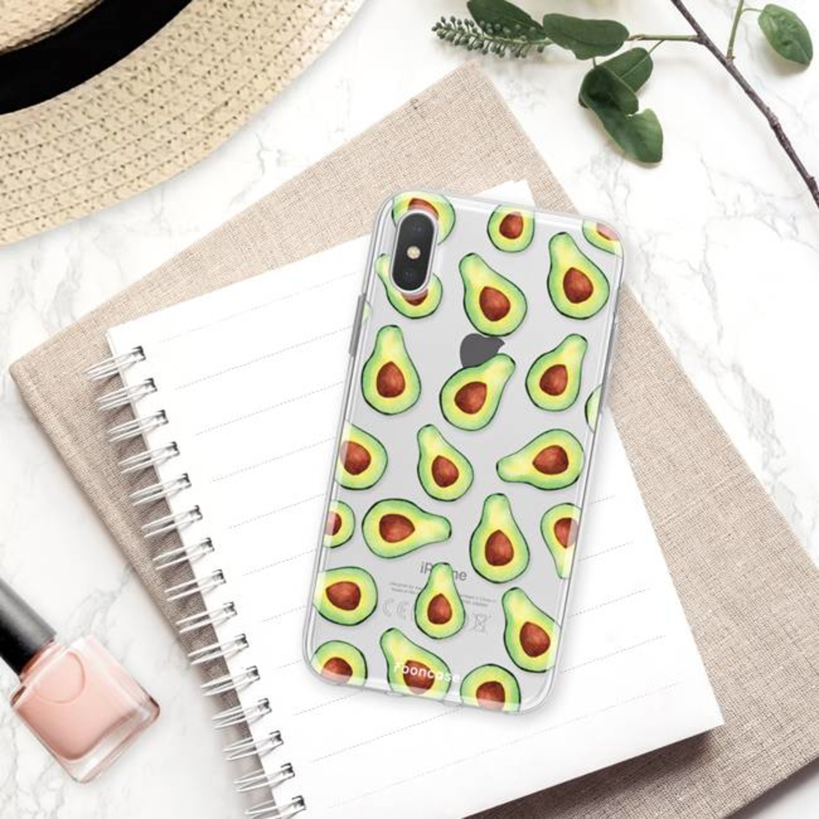 FOONCASE Iphone XS Handyhülle - Avocado