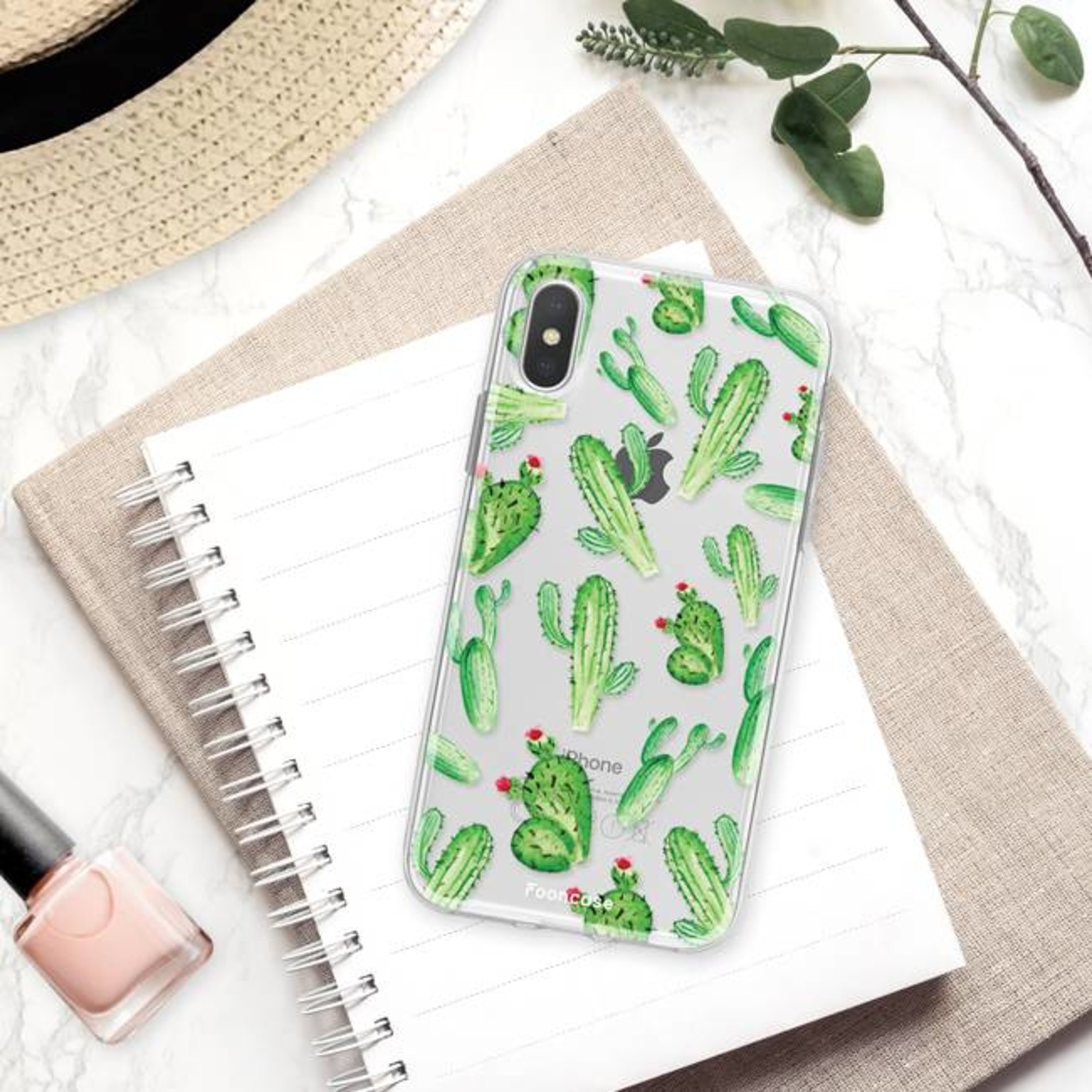 FOONCASE Iphone XS Cover - Cactus