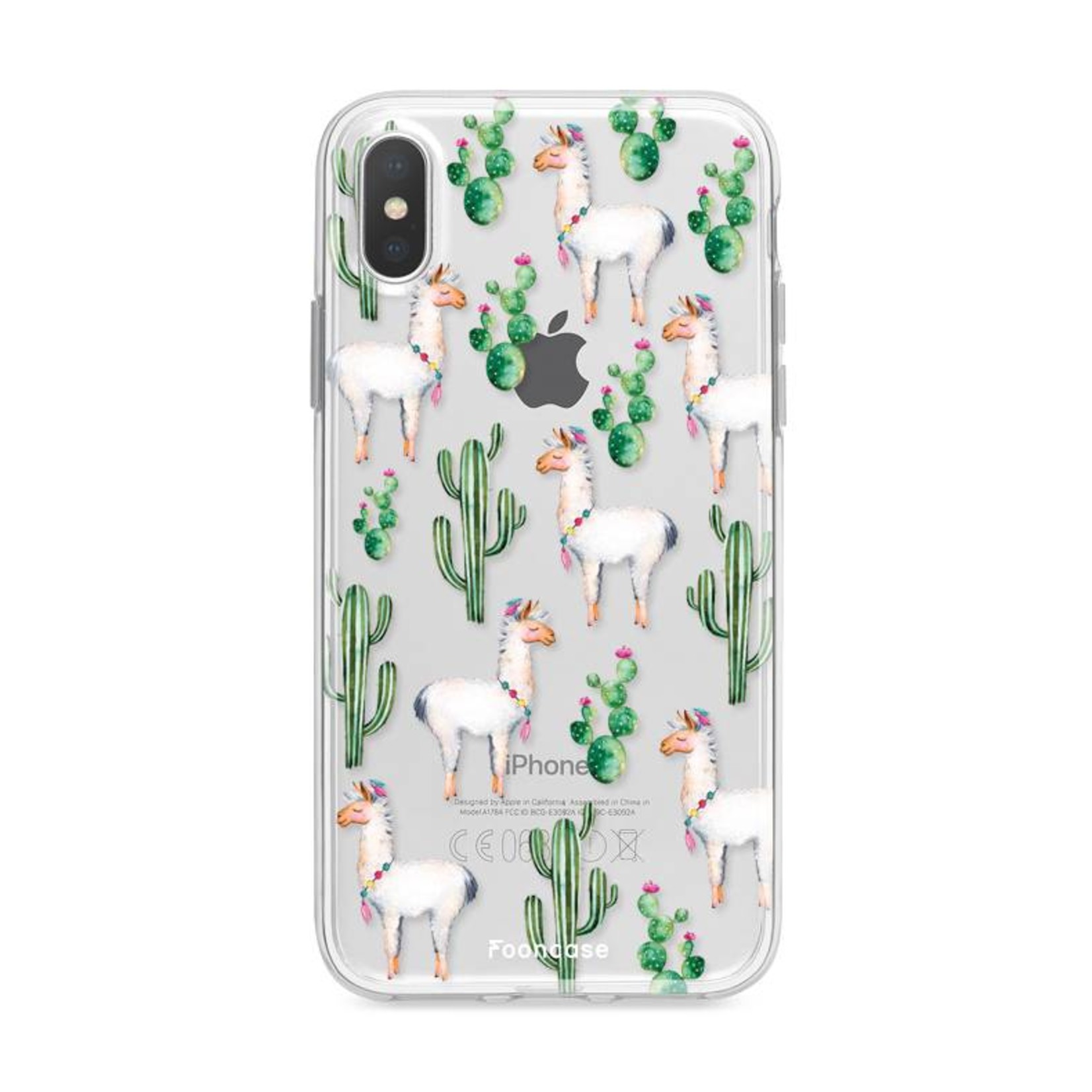 FOONCASE Iphone XS Case - Lama