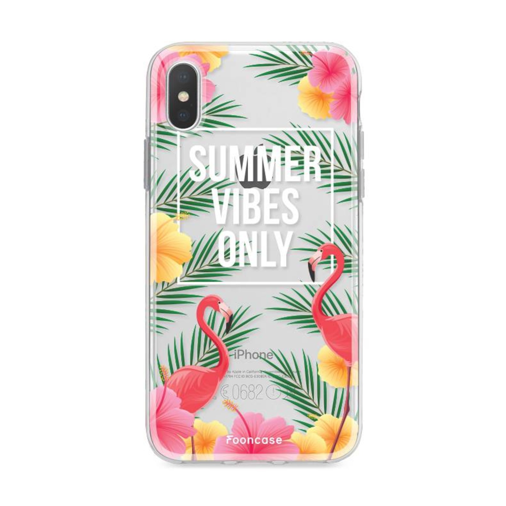 FOONCASE Iphone XS Cover - Summer Vibes Only