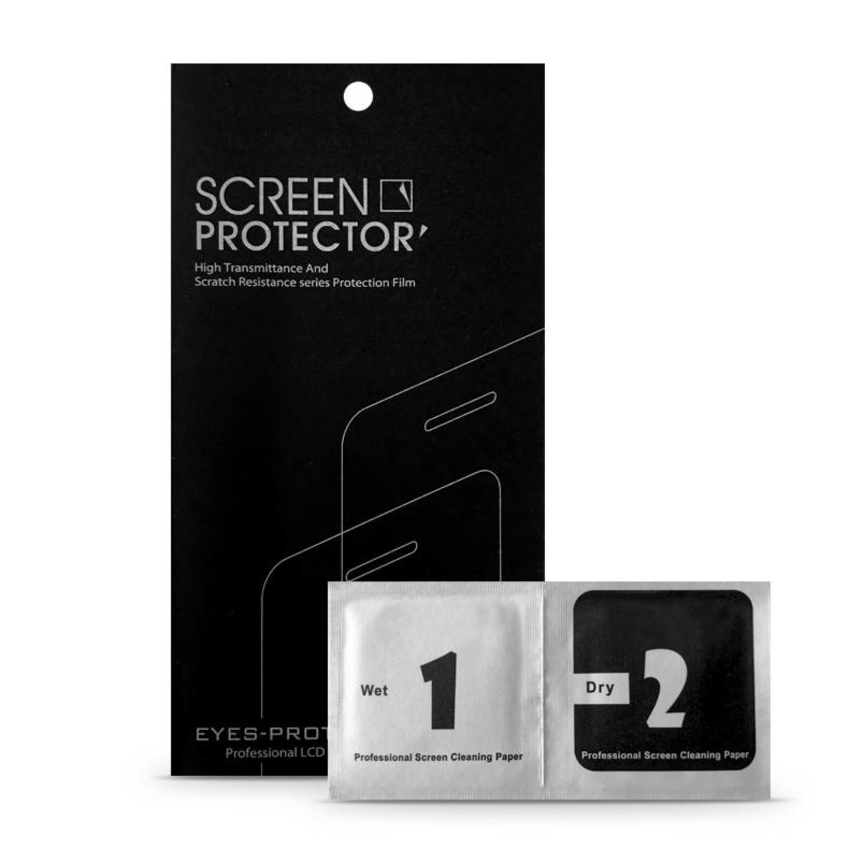 FOONCASE iPhone XS - Screen protector (Tempered glass) + Cleaning kit