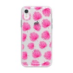 FOONCASE Iphone XR - Pink leaves