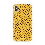 FOONCASE Iphone X - POLKA COLLECTION / Giallo ocra