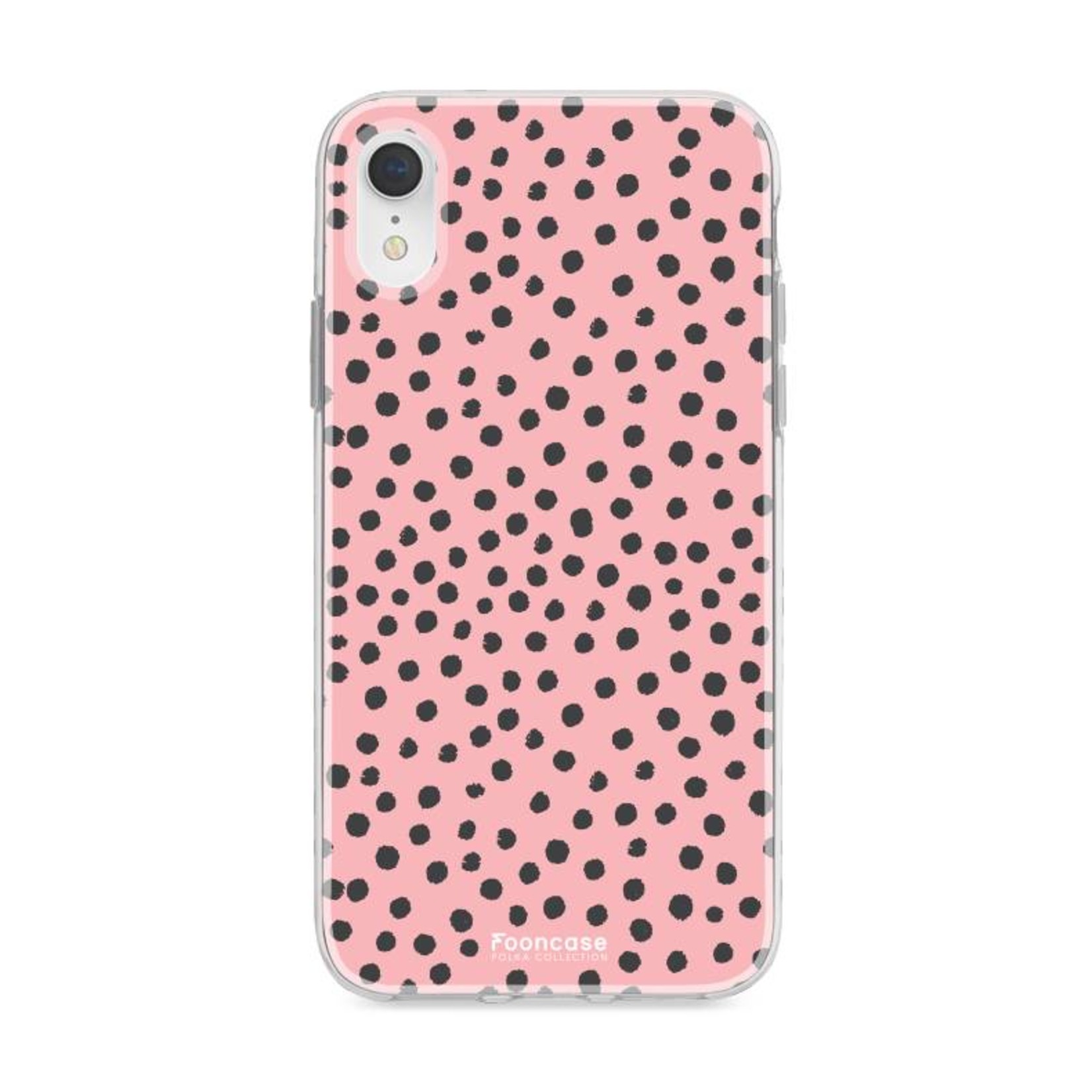 FOONCASE Iphone XR - POLKA COLLECTION / Rosa