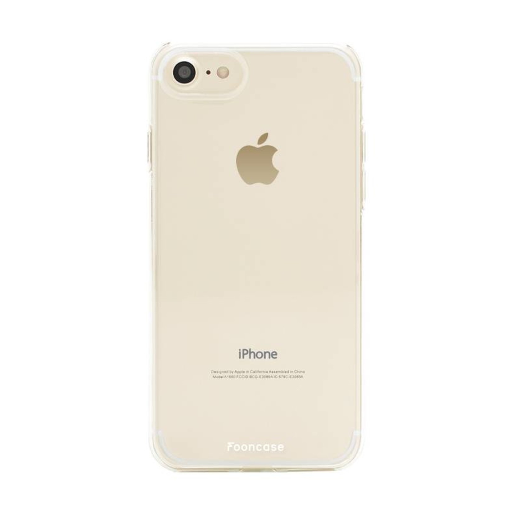 FOONCASE Iphone 8 Cover - Trasparente