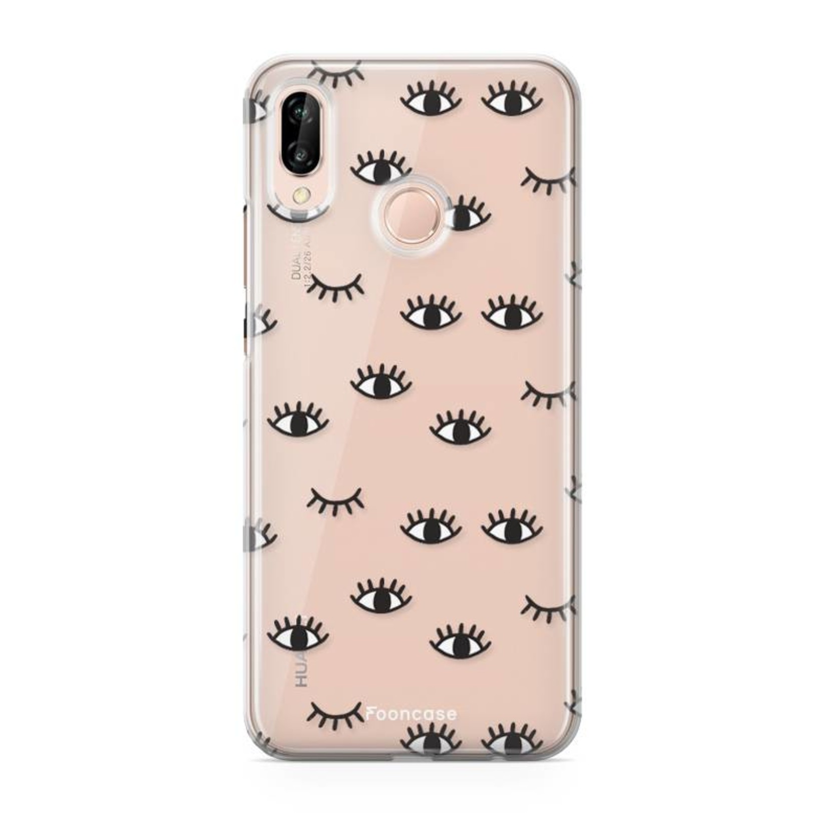 FOONCASE Huawei P20 Lite Cover - Eyes