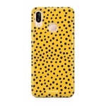 FOONCASE Huawei P20 Lite - POLKA COLLECTION / Ocher yellow