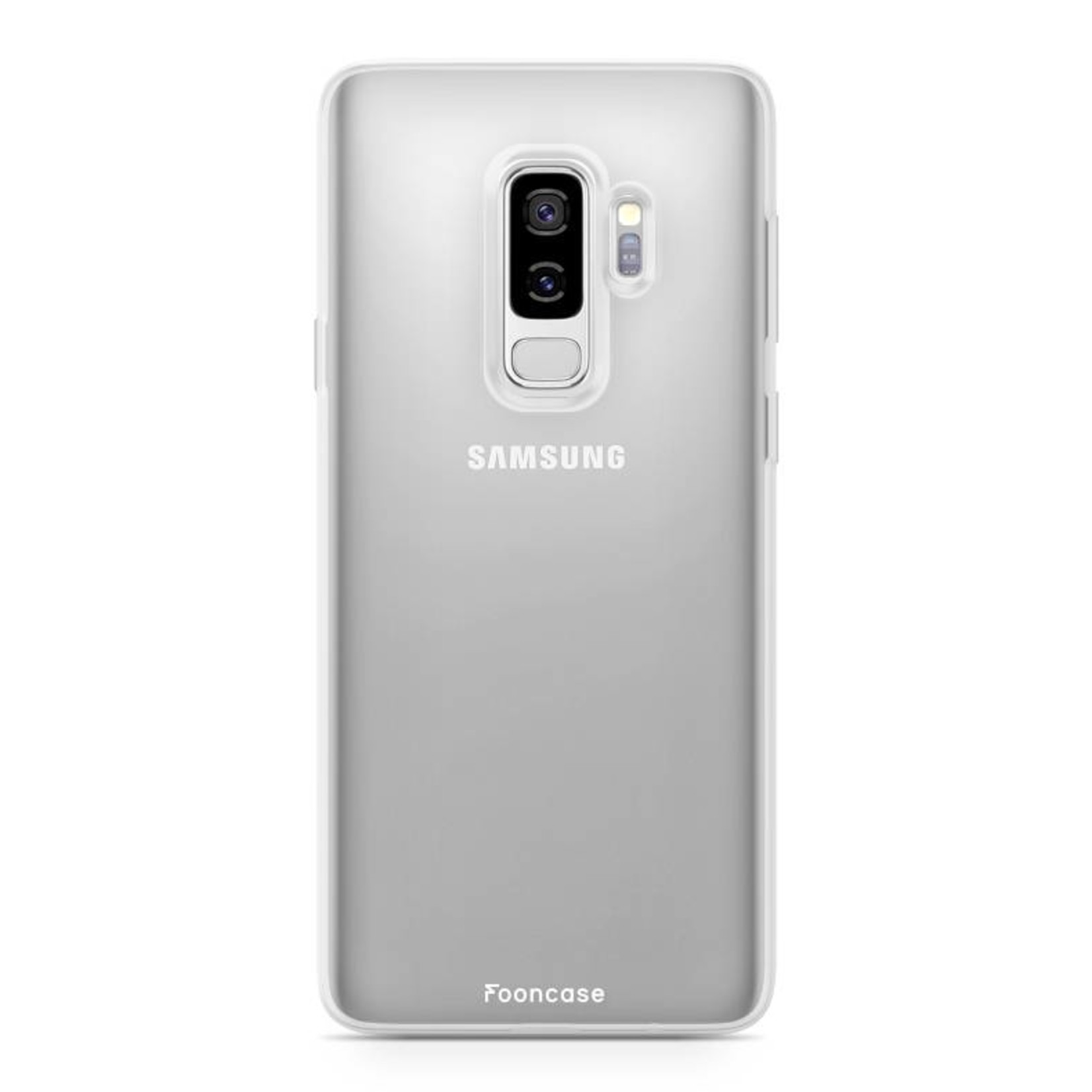 FOONCASE Samsung Galaxy S9 Plus Cover - Trasparente