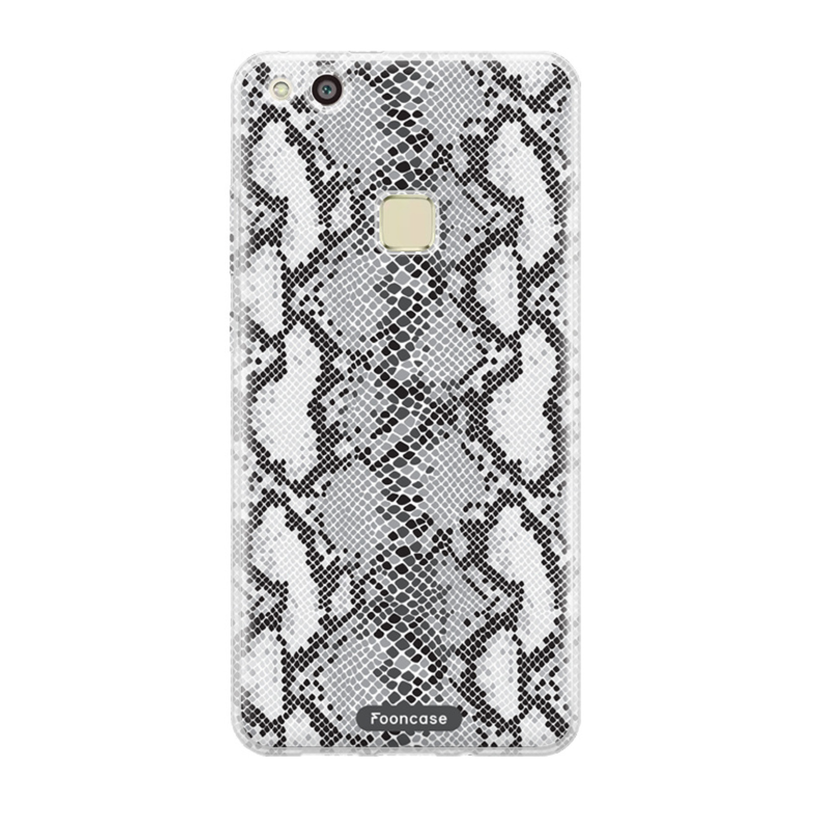 FOONCASE Huawei P10 Lite hoesje TPU Soft Case - Back Cover - Snake it / Slangen print