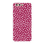 FOONCASE Huawei P10 - POLKA COLLECTION / Red