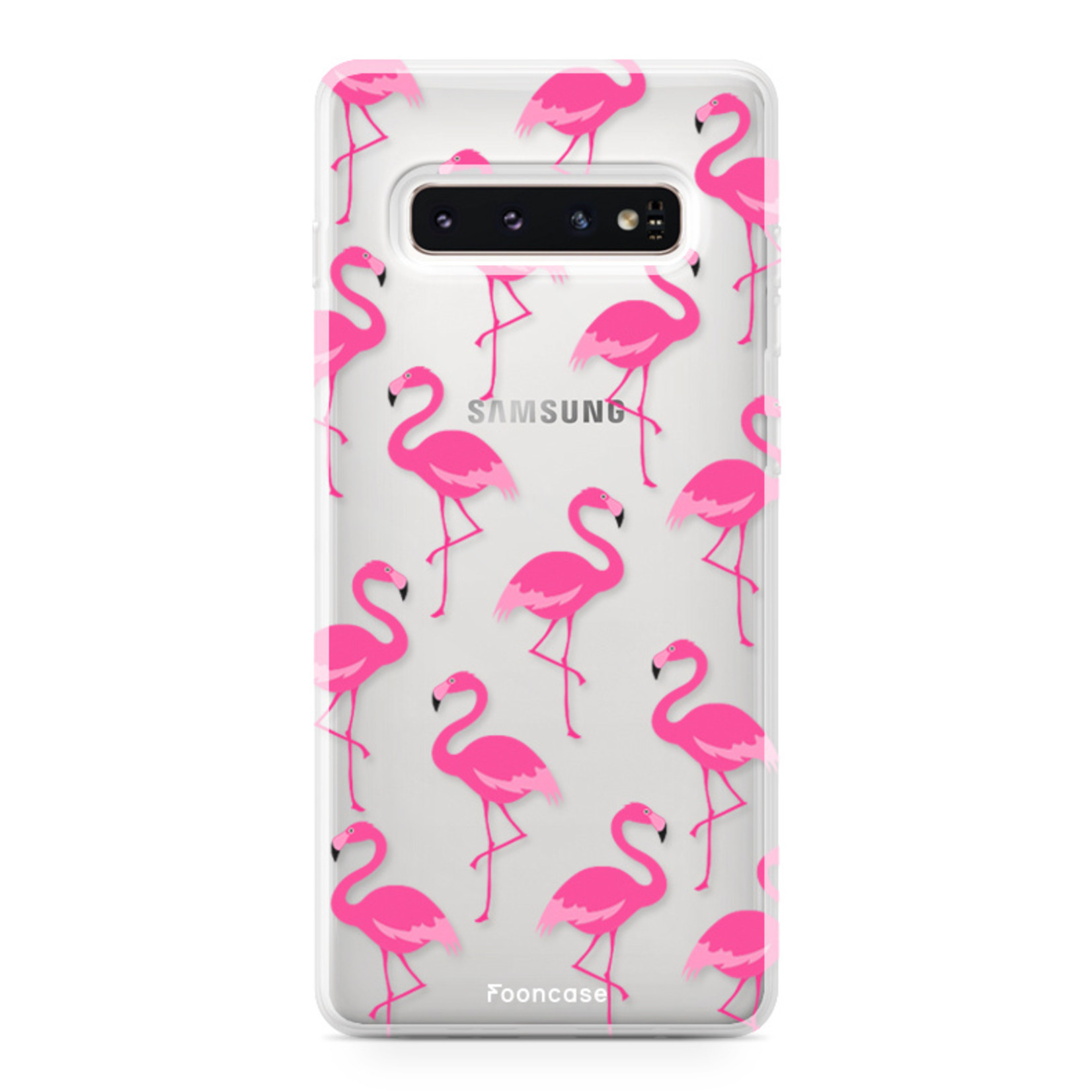 FOONCASE Samsung Galaxy S10 Plus Case - Flamingo