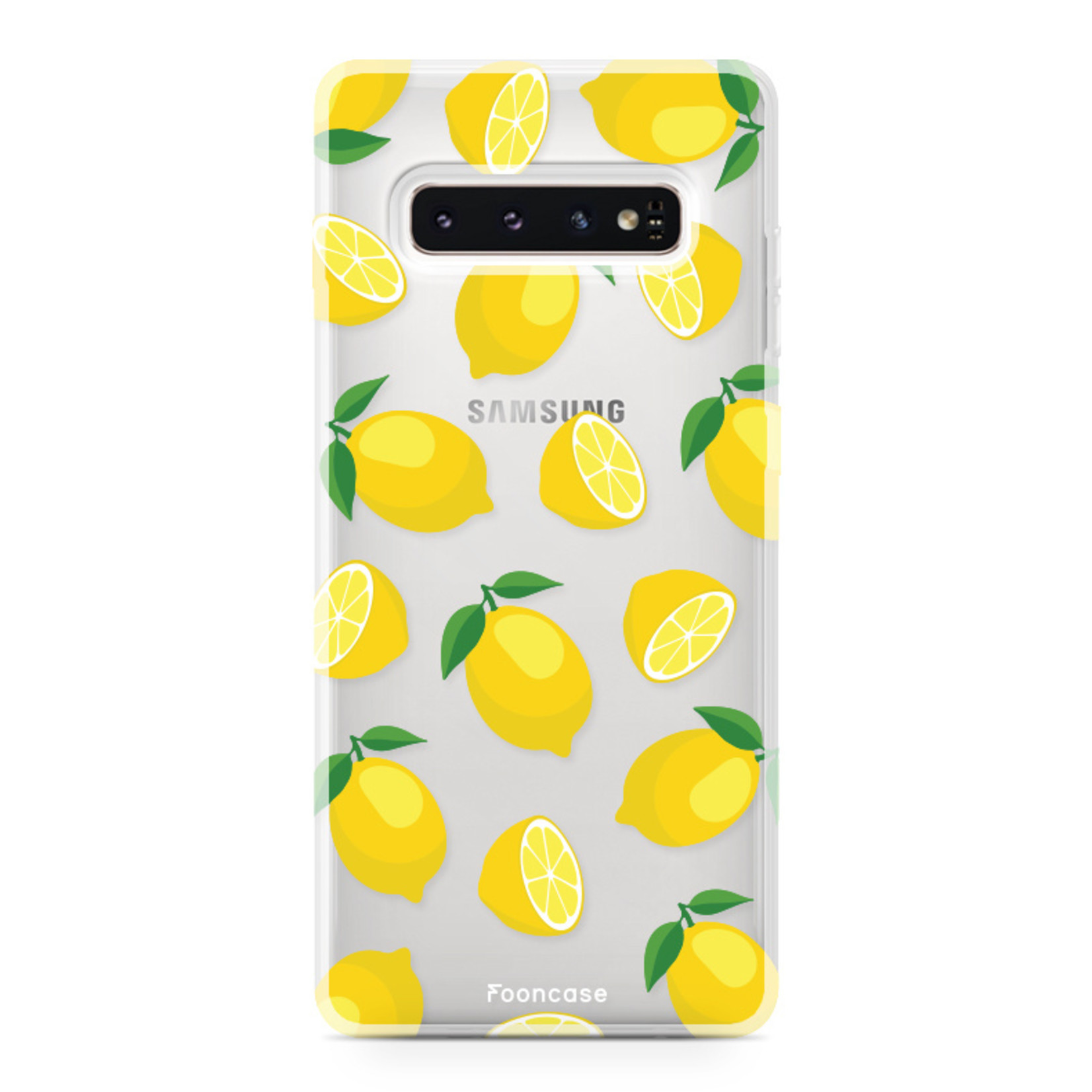 FOONCASE Samsung Galaxy S10 Plus Case - Lemons