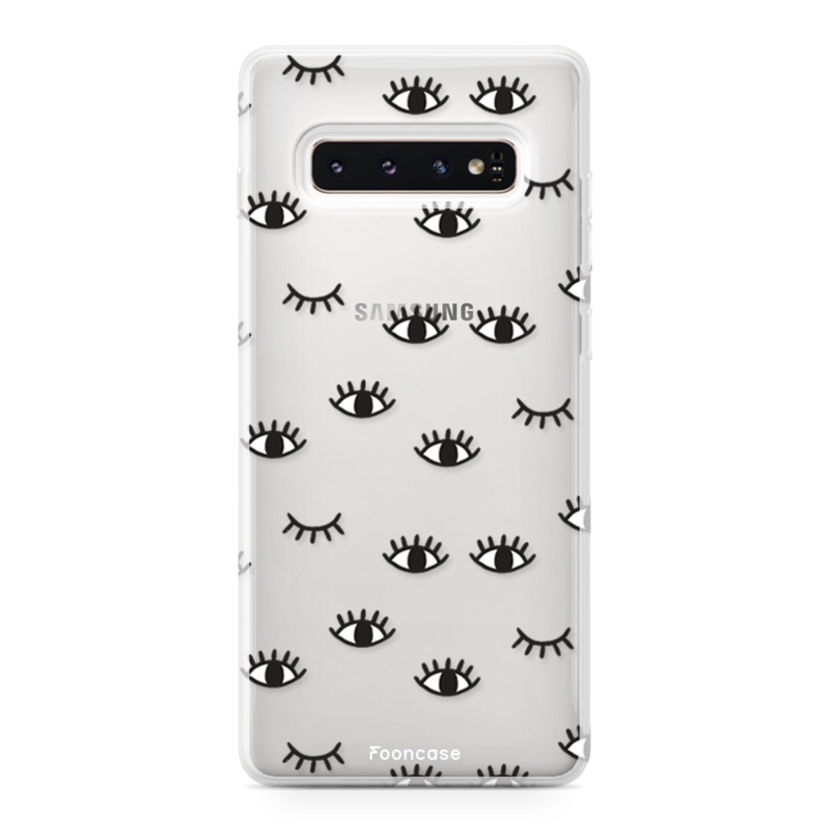 FOONCASE Samsung Galaxy S10 Plus Case - Eyes