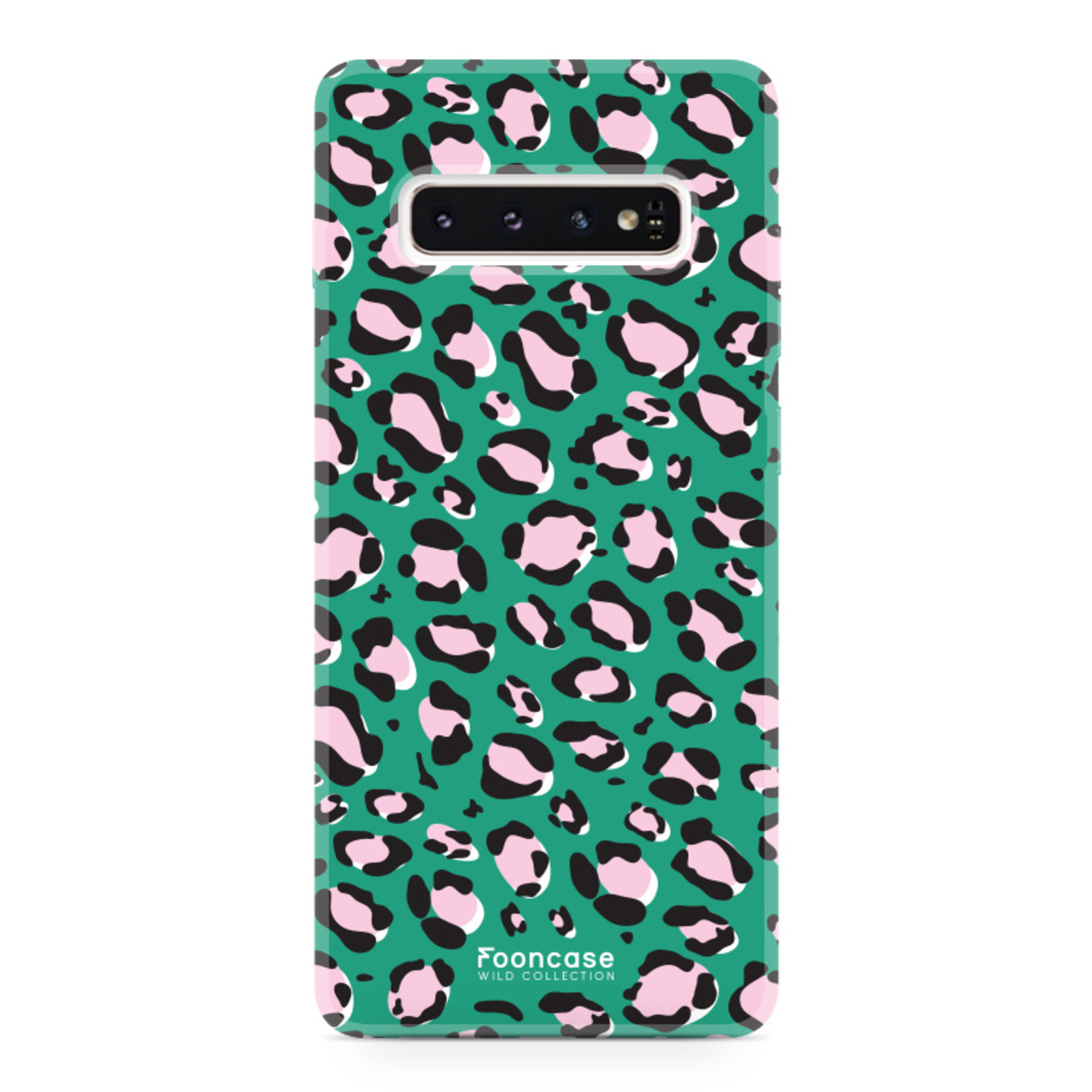 FOONCASE Samsung Galaxy S10 Plus - WILD COLLECTION / Grün