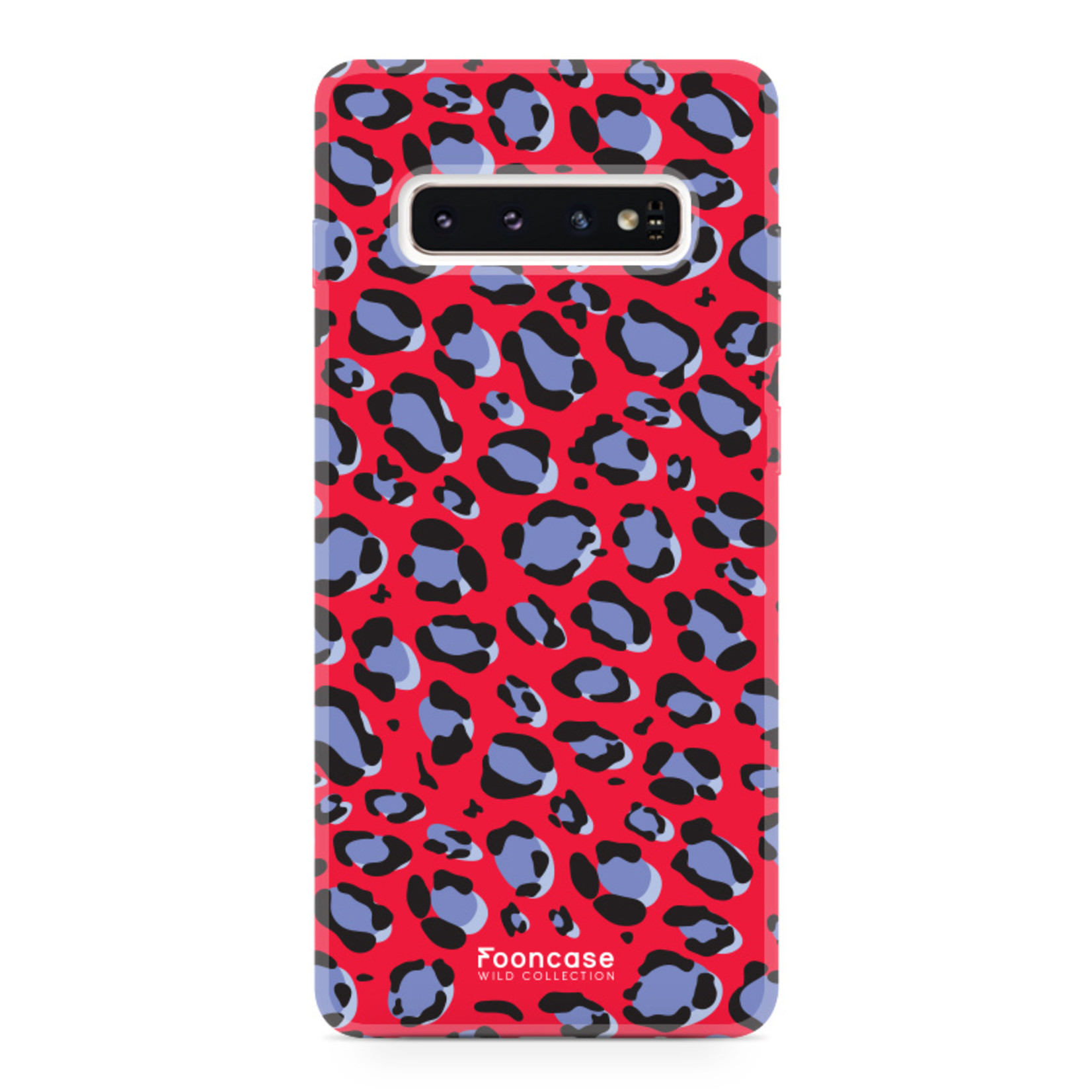 FOONCASE Samsung Galaxy S10 - WILD COLLECTION / Red