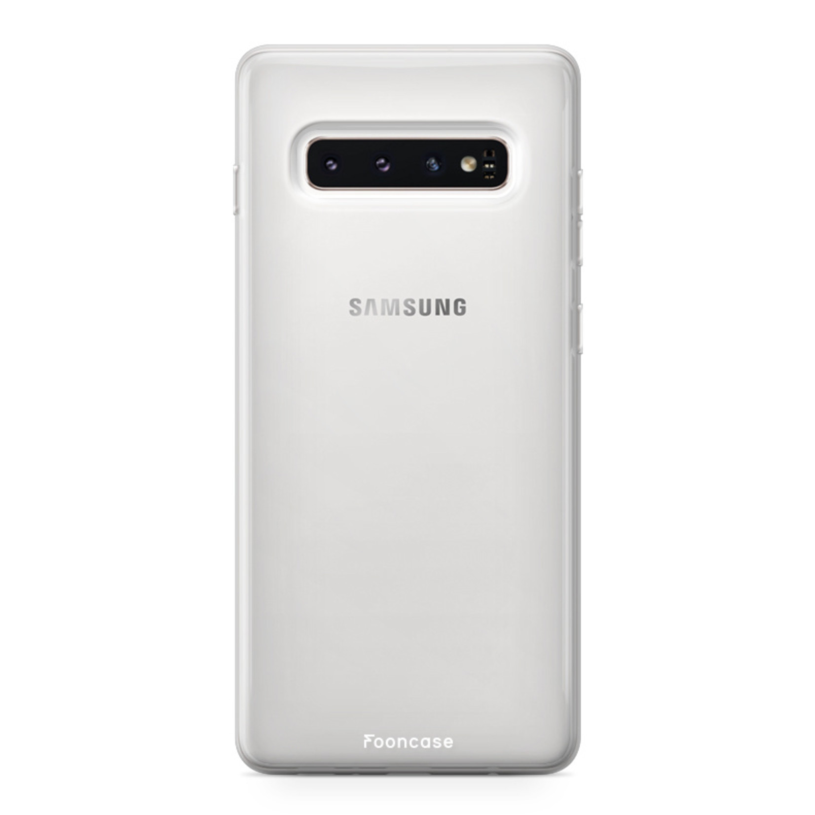 FOONCASE Samsung Galaxy S10 Plus Cover - Trasparente