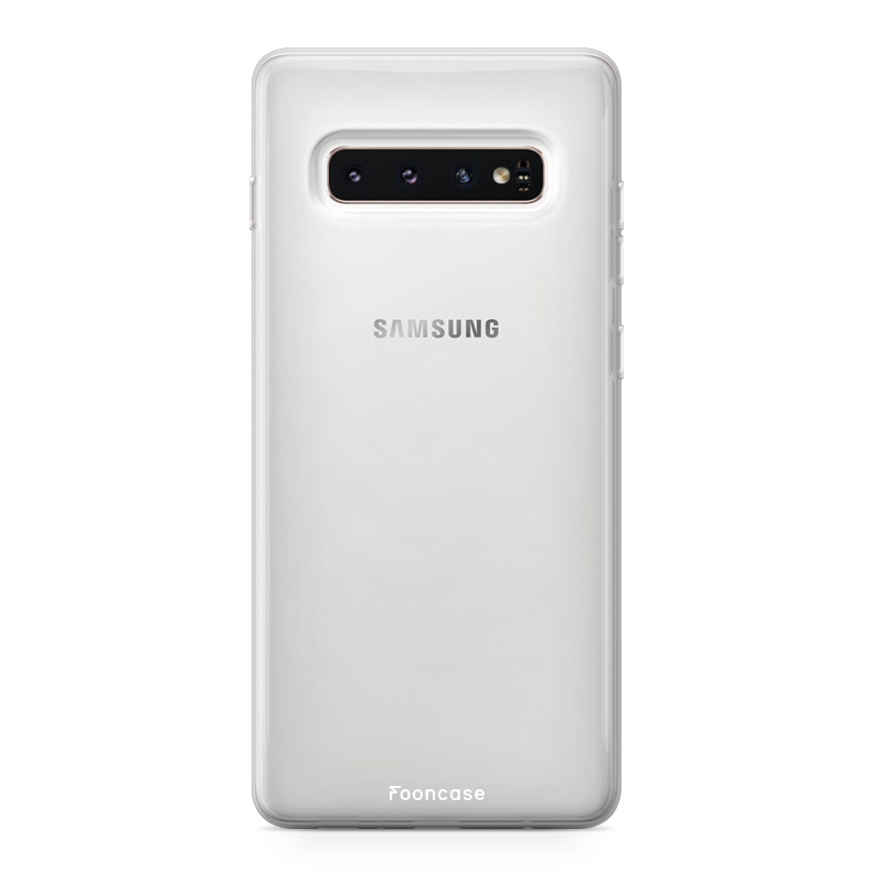 | Transparant telefoonhoesje | Galaxy S10 Plus - FOONCASE - Your fave case store!