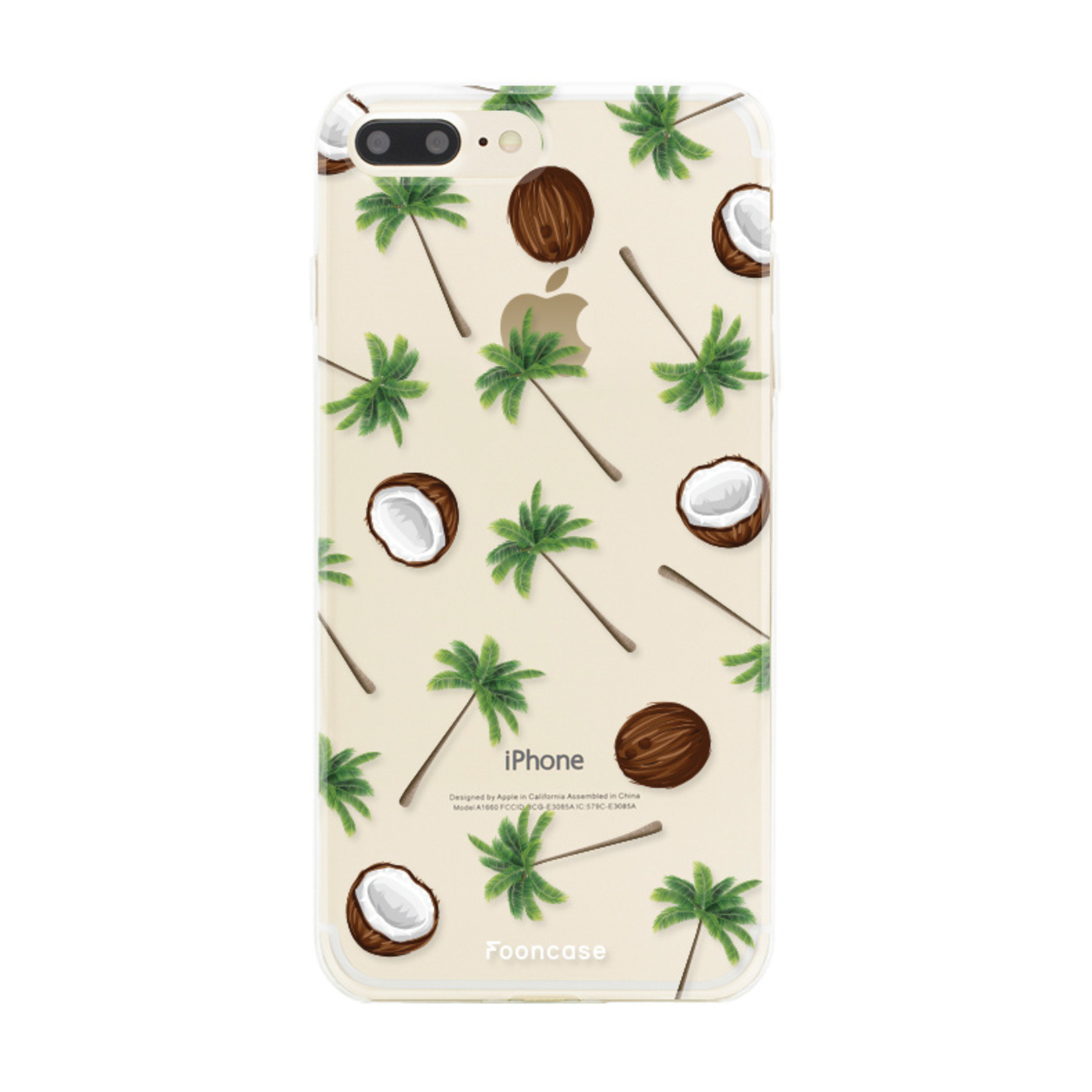 FOONCASE Iphone 8 Plus Cover - Coco Paradise
