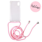 FOONCASE Iphone Xs - Festicase Pink (Phone case with cord)