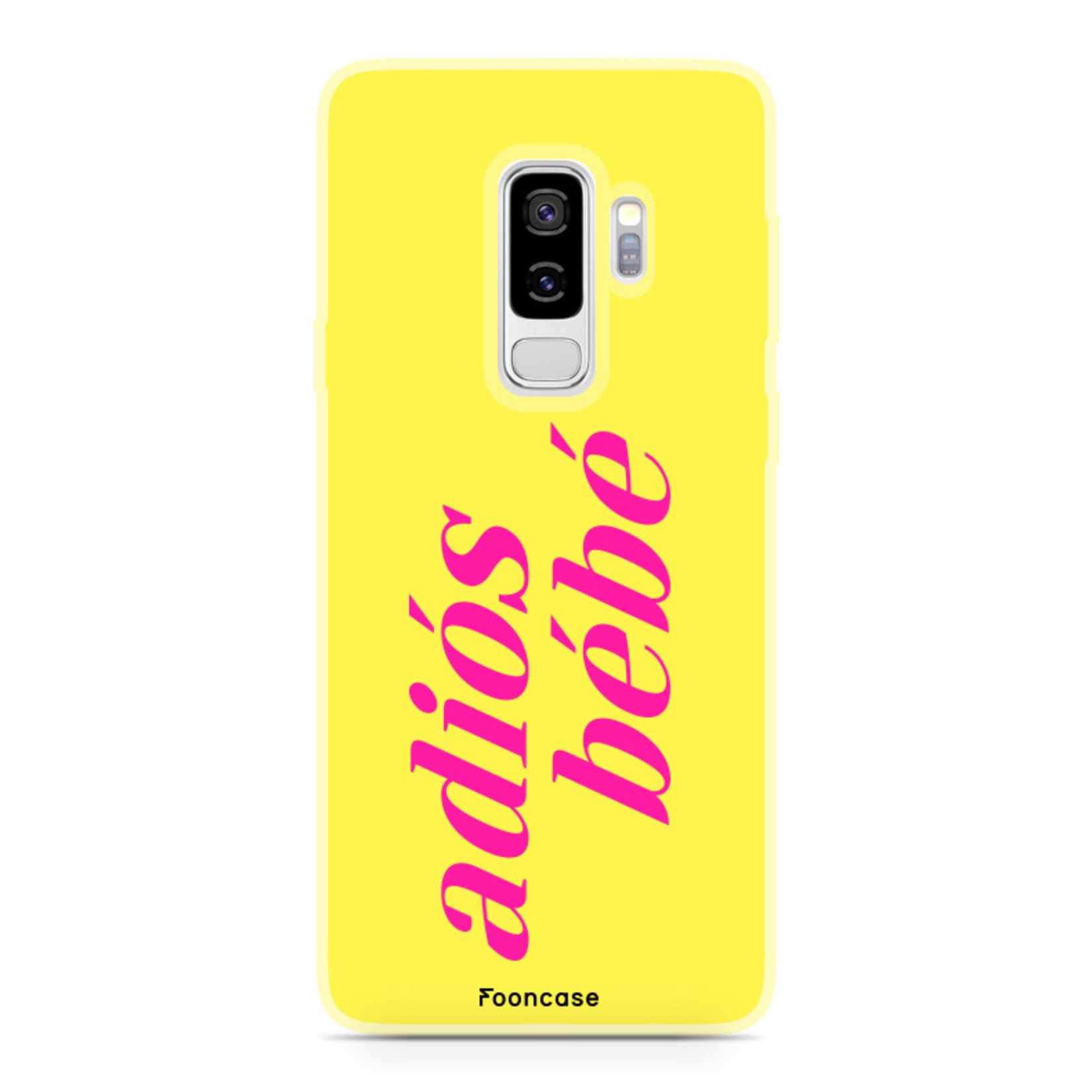 FOONCASE Samsung Galaxy S9 Plus Case - Adiós Bébé ☀