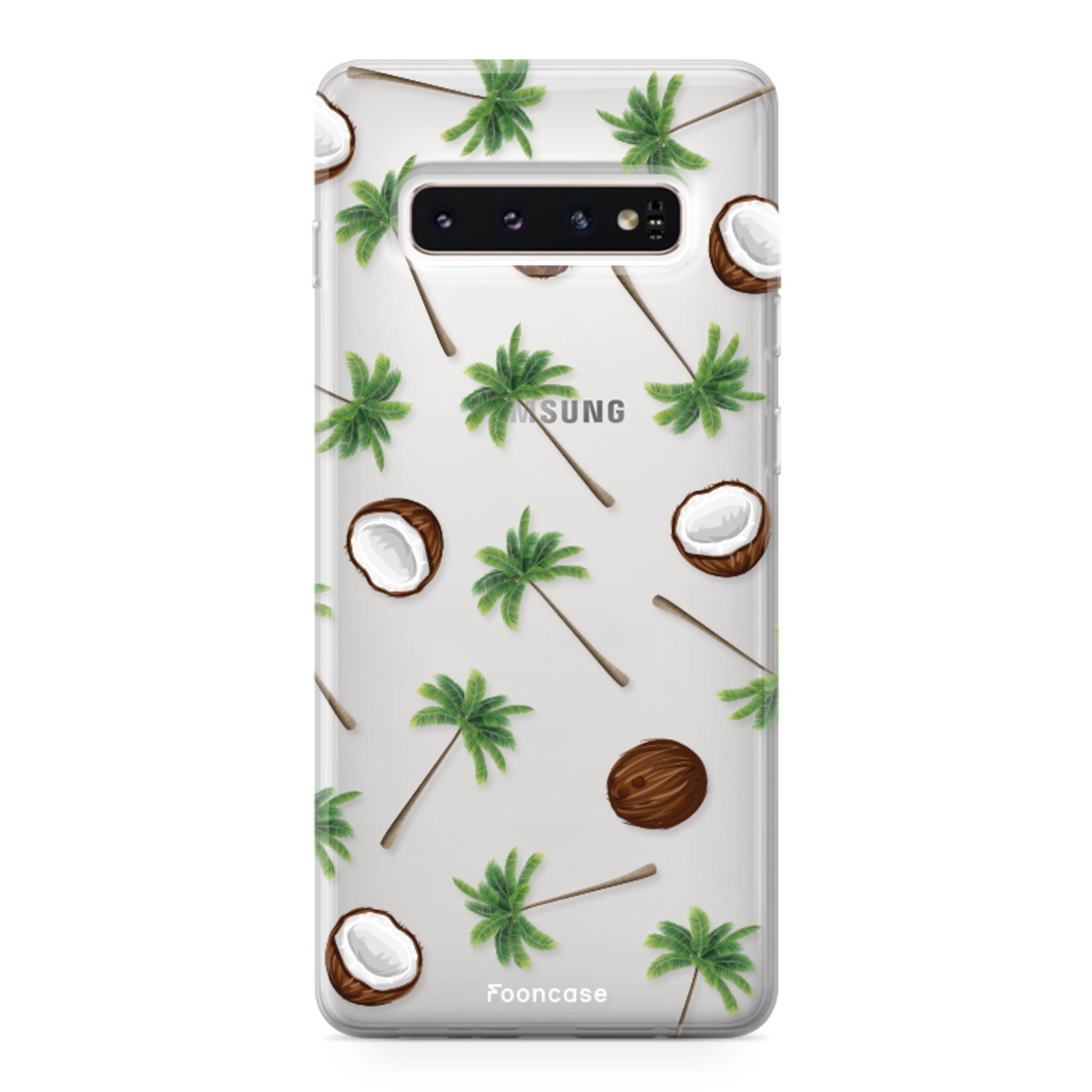 FOONCASE Samsung Galaxy S10 Plus Cover - Coco Paradise