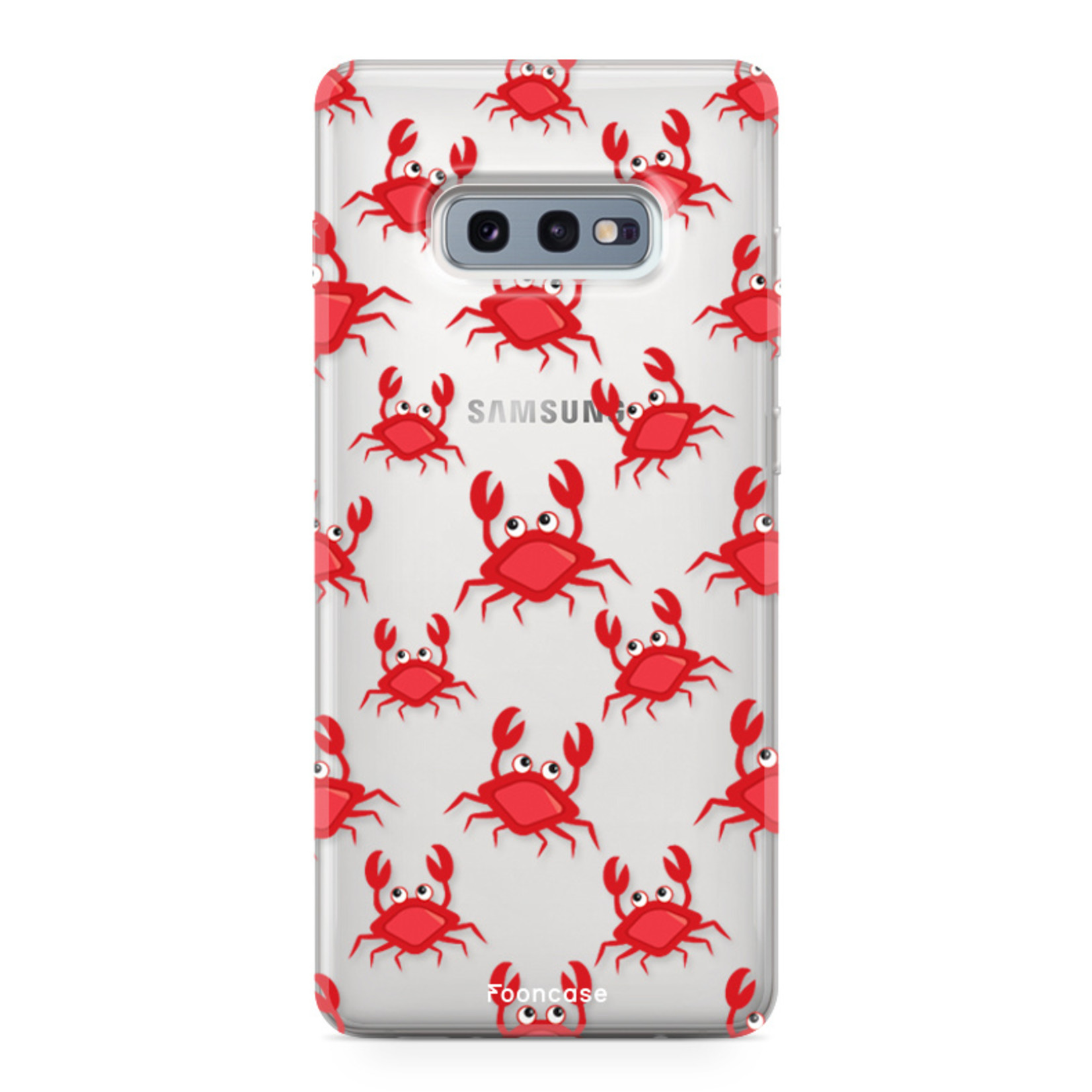 FOONCASE Samsung Galaxy S10e Handyhülle - Krabben