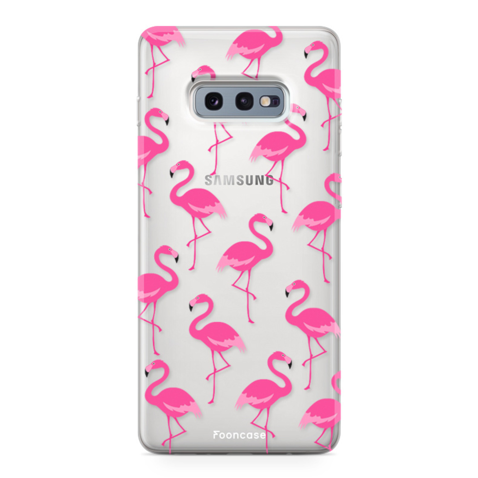 FOONCASE Samsung Galaxy S10e Case - Flamingo