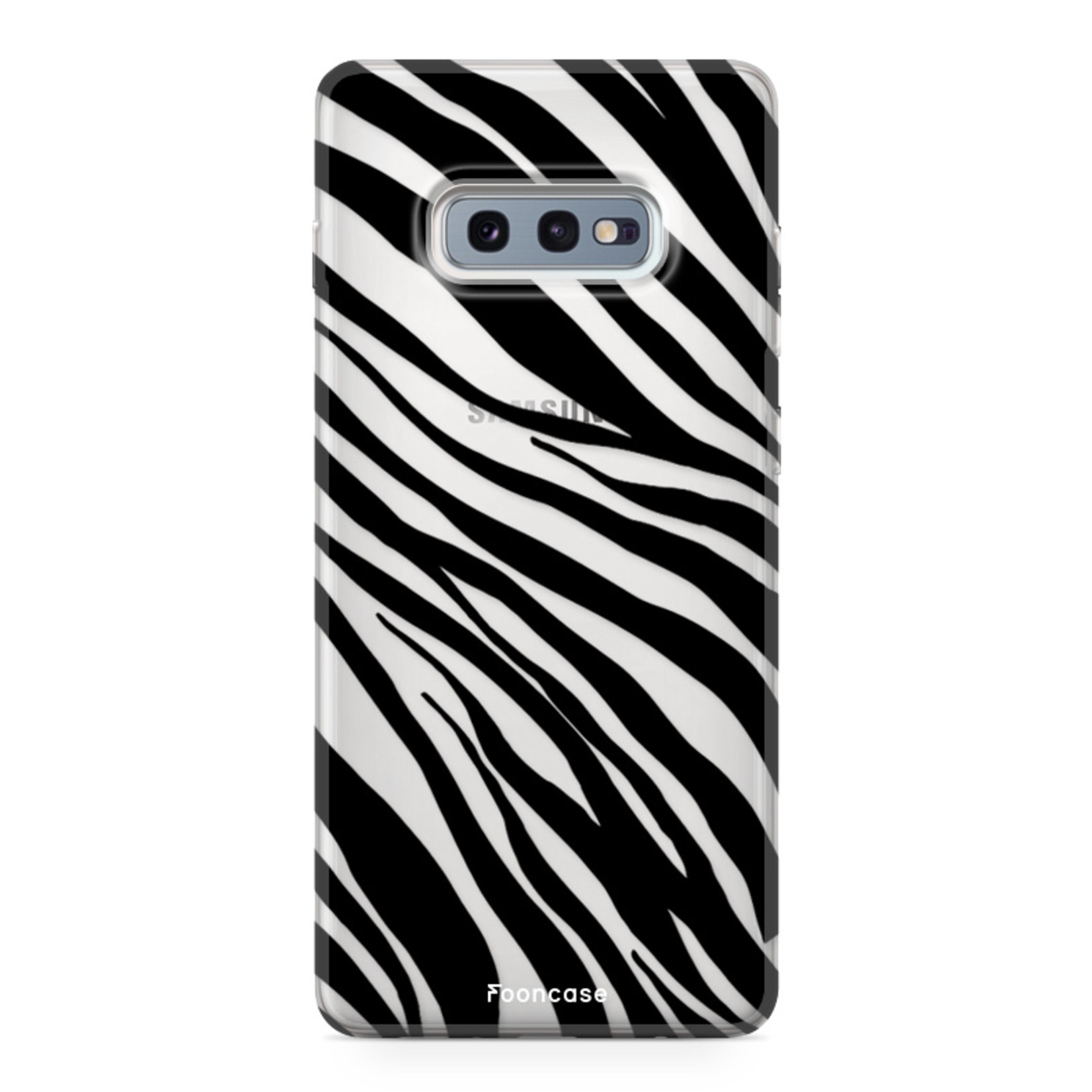 FOONCASE Samsung Galaxy S10e Case - Zebra