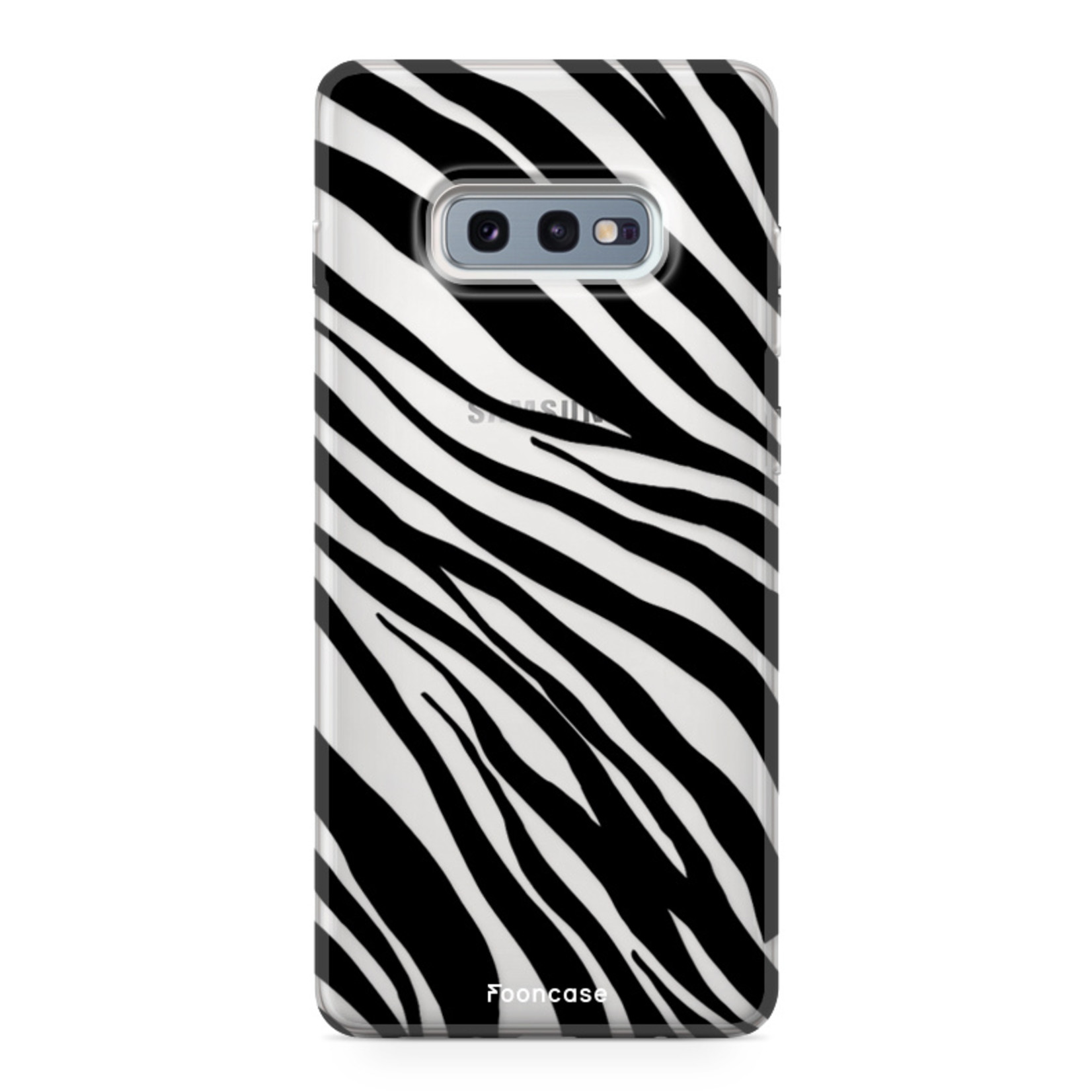 FOONCASE Samsung Galaxy S10e Cover - Zebra