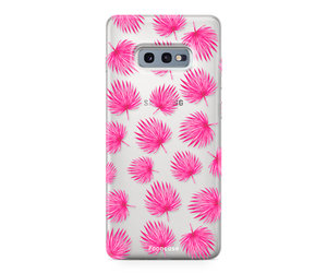 FOONCASE, Pink leaves phone case