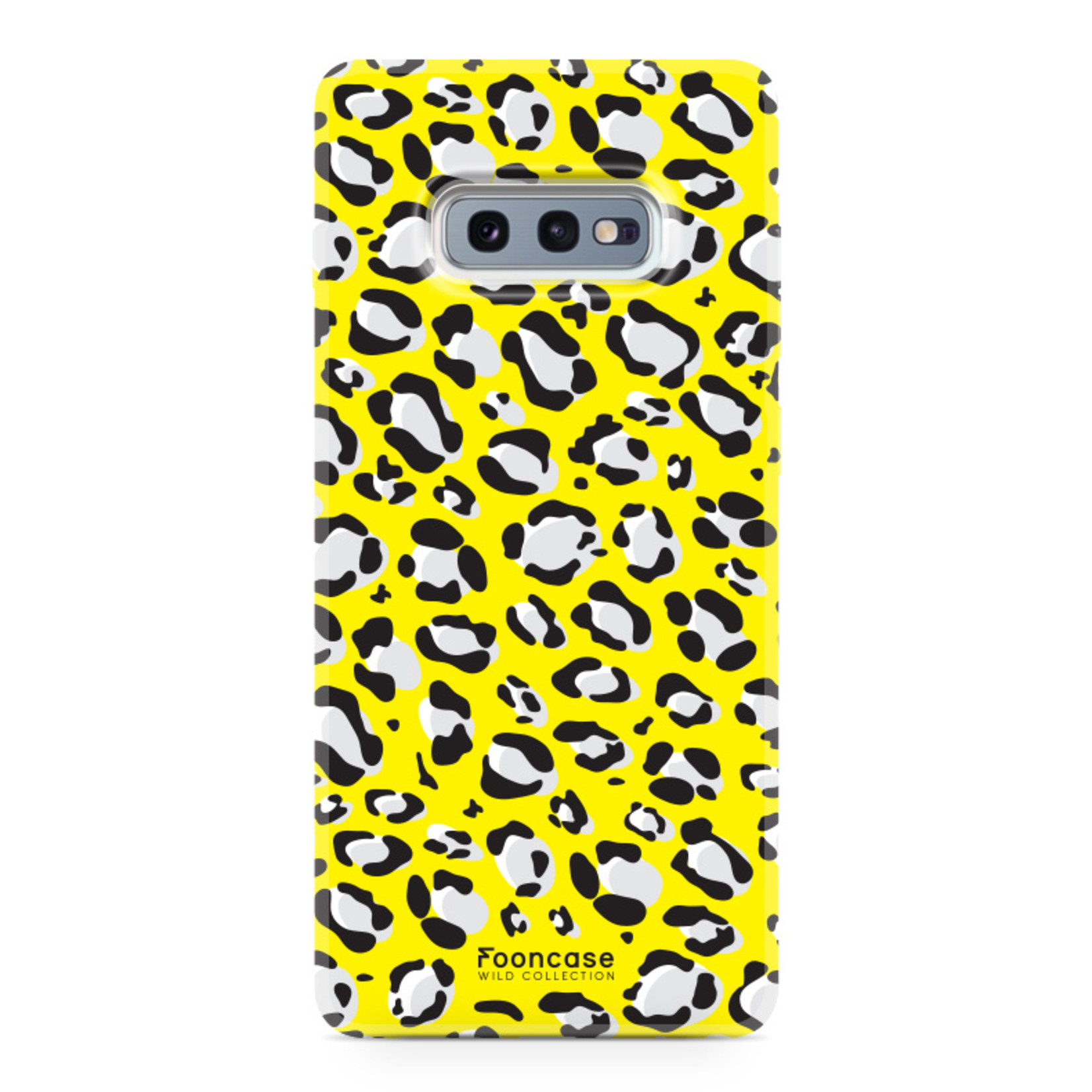 FOONCASE Samsung Galaxy S10e - WILD COLLECTION / Yellow