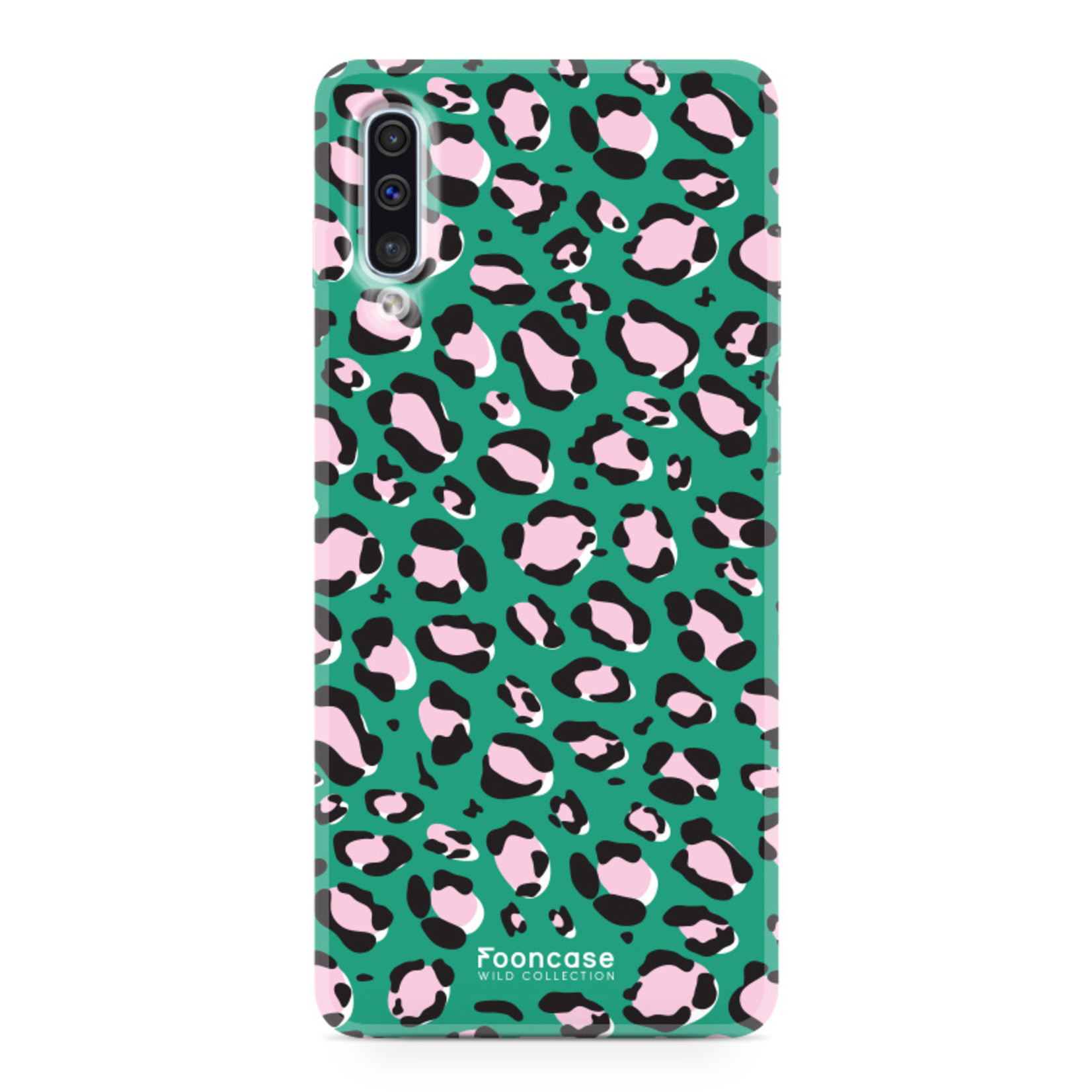 FOONCASE Samsung Galaxy A50 - WILD COLLECTION / Grün