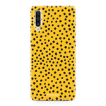 FOONCASE Samsung Galaxy A50 - POLKA COLLECTION / Ocher Yellow