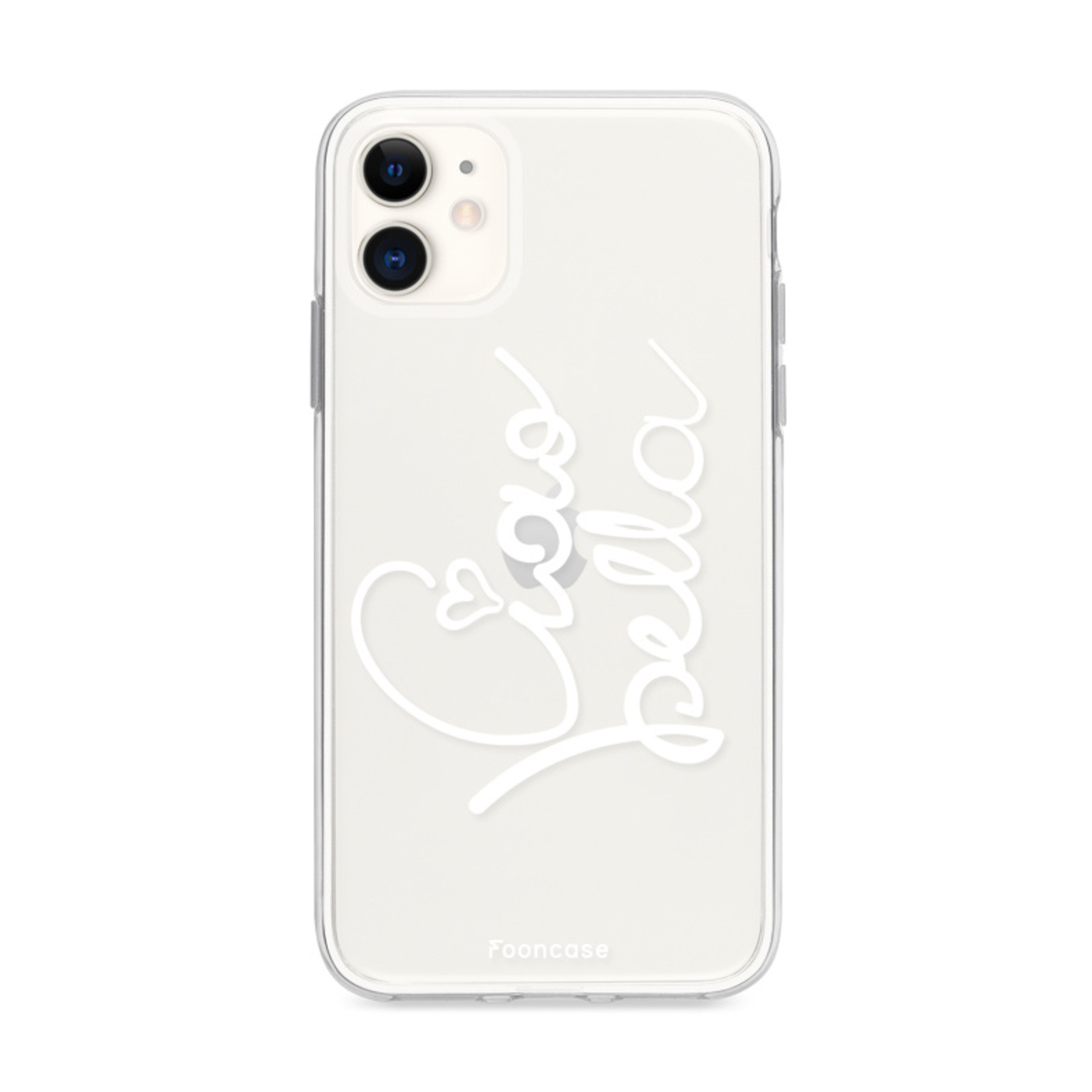 FOONCASE iPhone 11 hoesje TPU Soft Case - Back Cover - Ciao Bella!