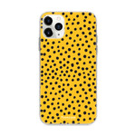 FOONCASE IPhone 11 Pro Max - POLKA COLLECTION / Ocher Yellow