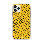 FOONCASE IPhone 11 Pro Max - POLKA COLLECTION / Ockergelb