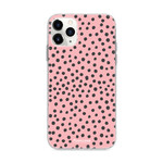 FOONCASE IPhone 11 Pro Max - POLKA COLLECTION / Roze