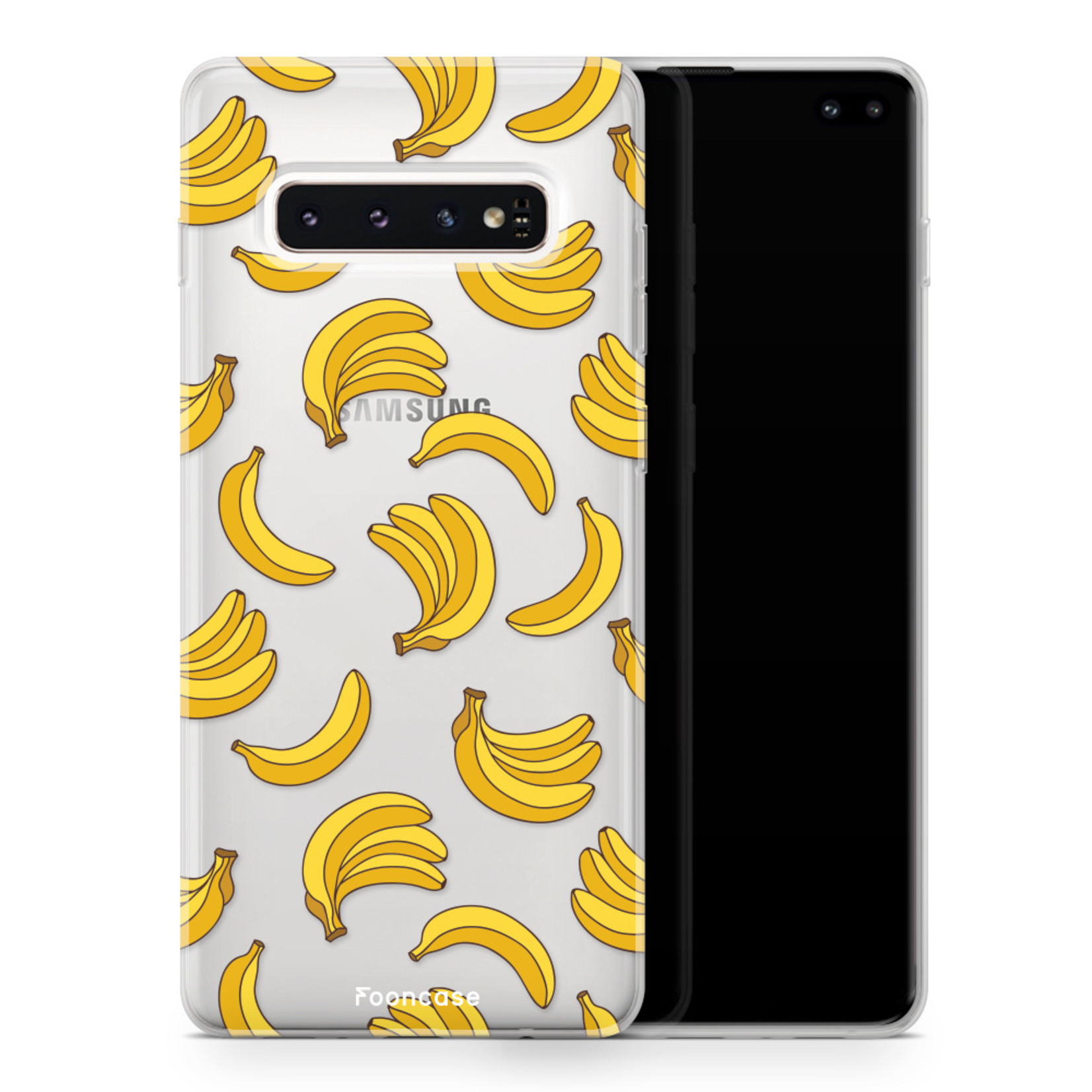 FOONCASE Samsung Galaxy S10 Cover - Bananas