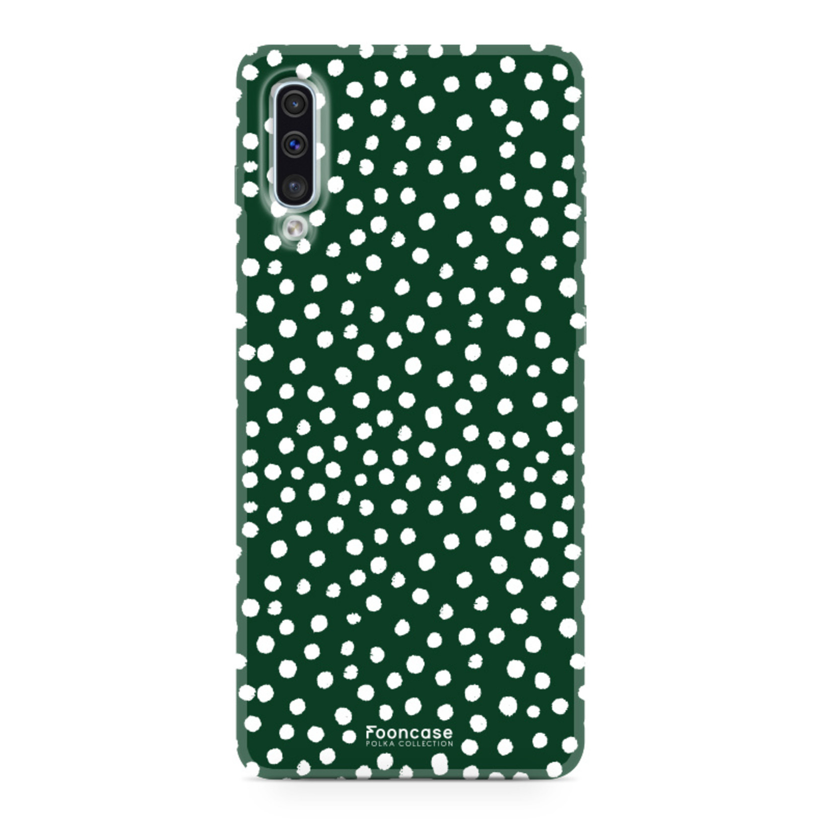 Samsung Galaxy A70 - POLKA COLLECTION / Verde scuro