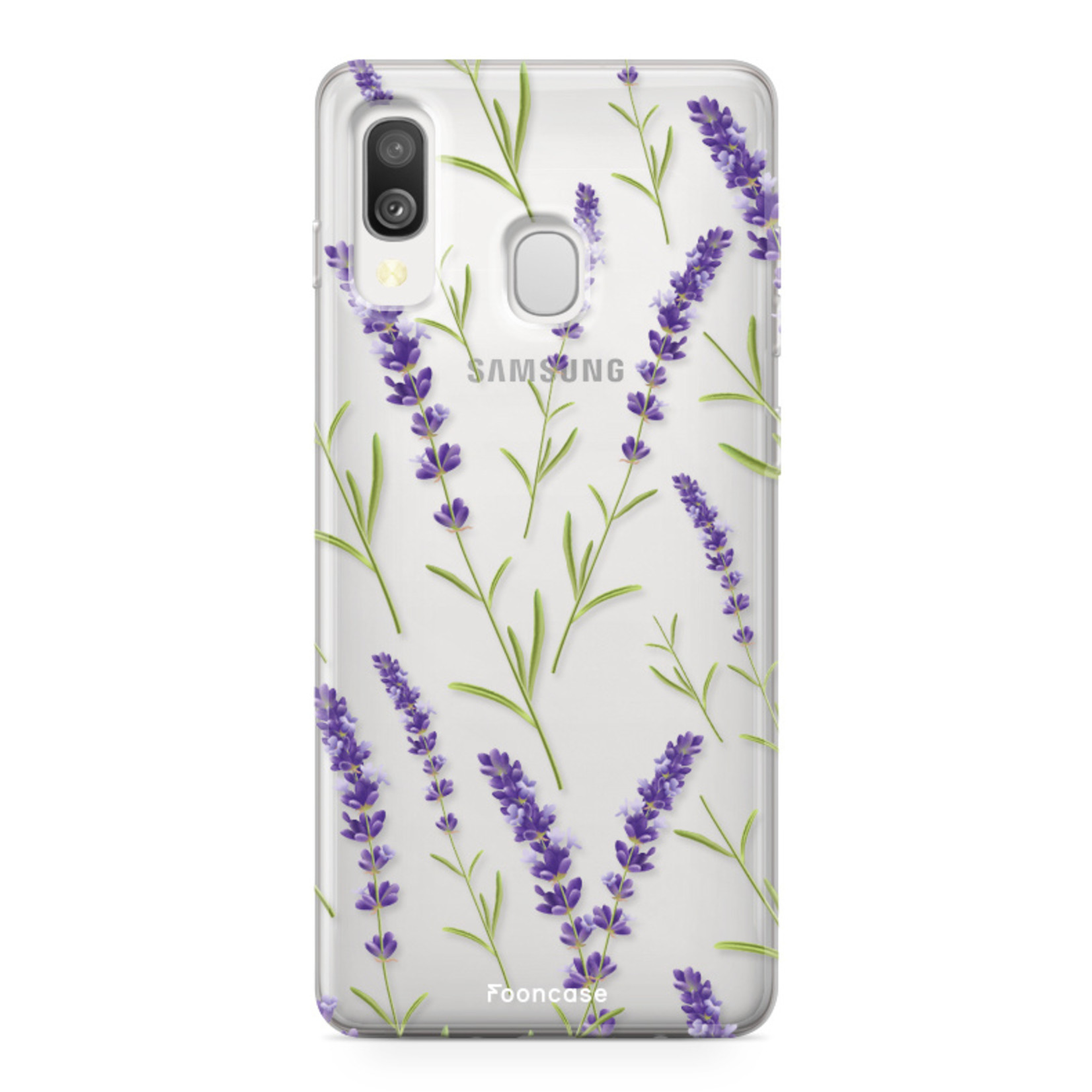 Samsung Galaxy A40 - Purple Flower