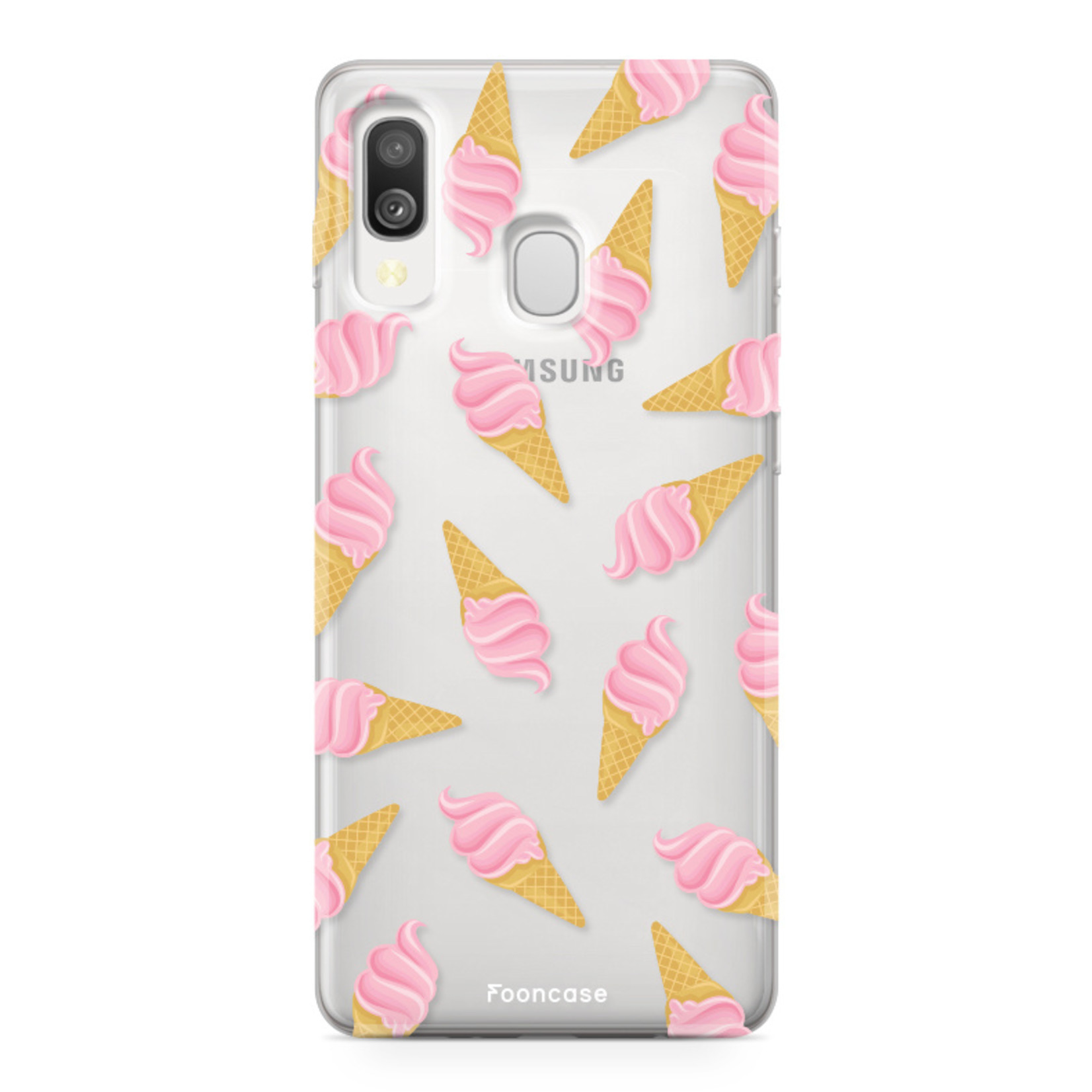 Samsung Galaxy A40 Cover -Ice Ice Baby