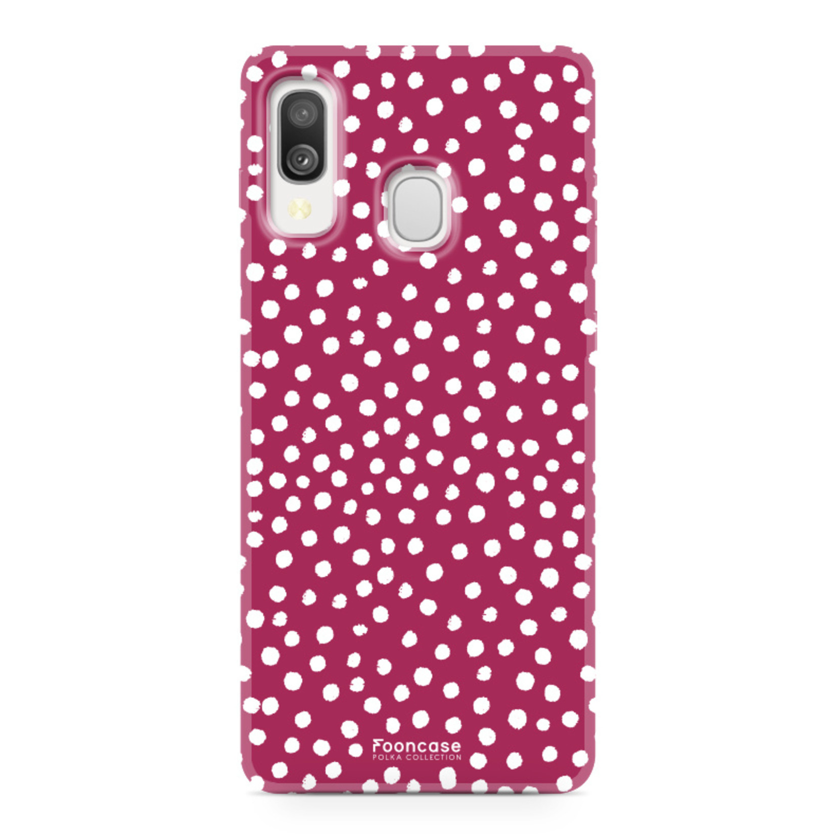 Samsung Galaxy A40 - POLKA COLLECTION / Red