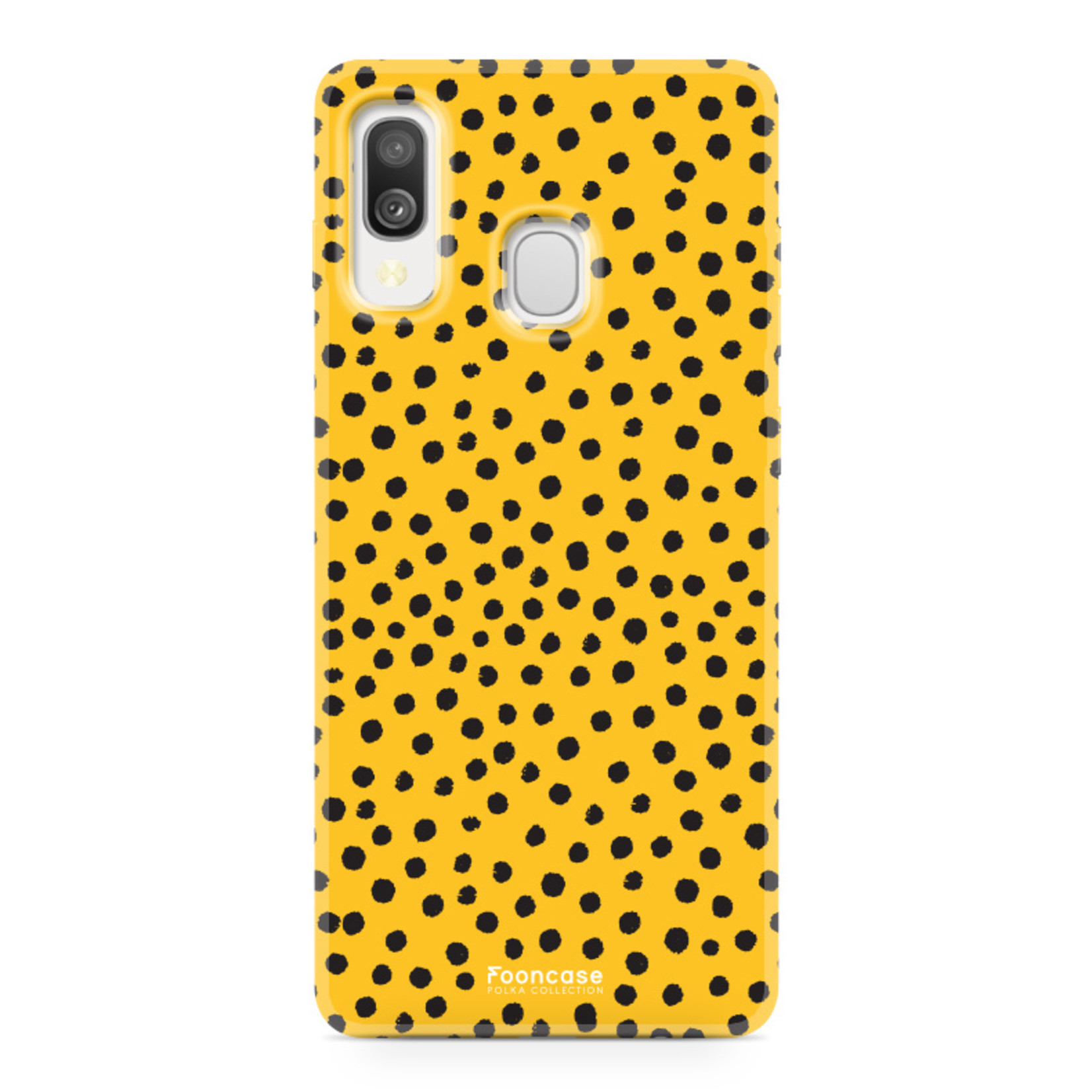 Samsung Galaxy A40 - POLKA COLLECTION / Giallo ocra