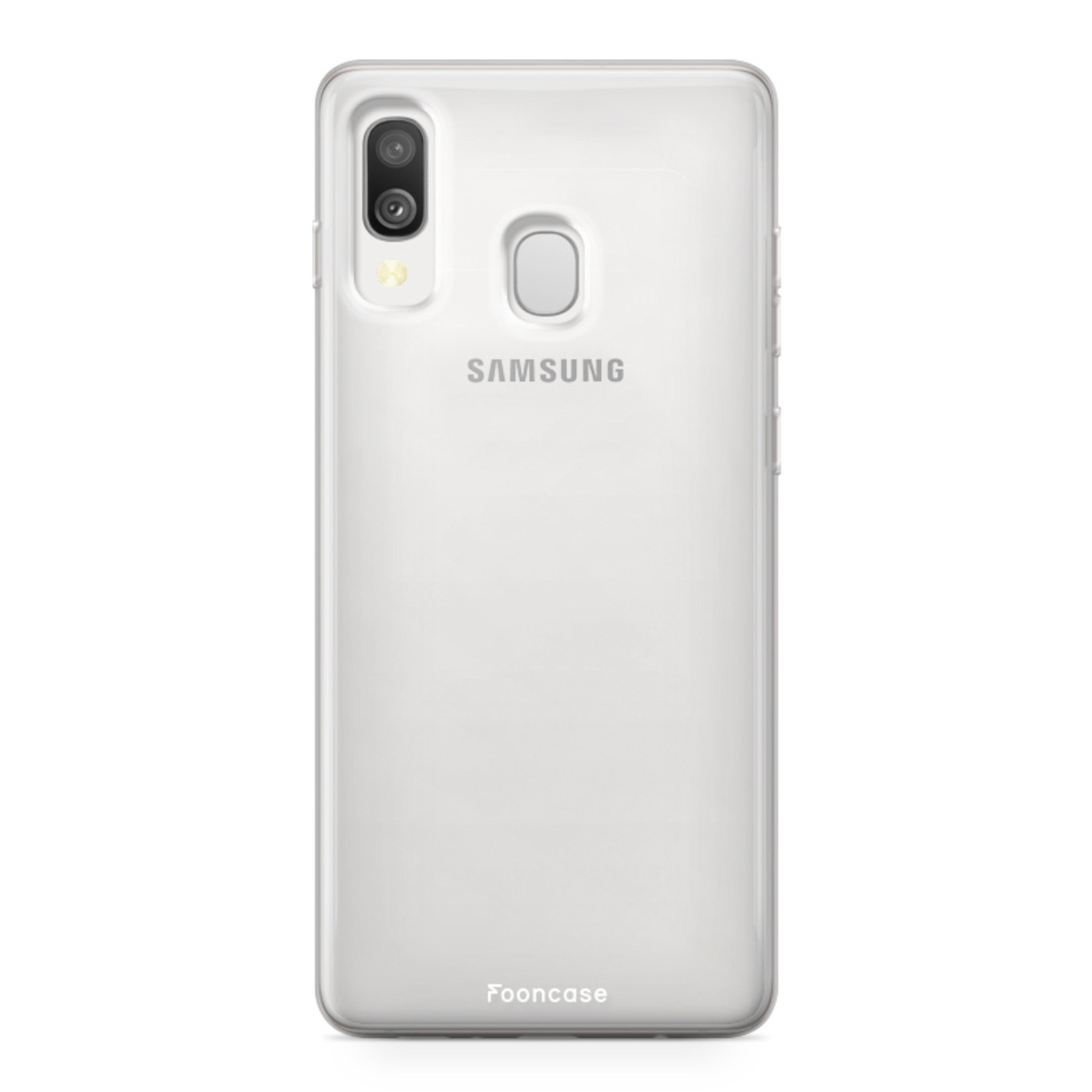 Samsung Galaxy A40 hoesje TPU Soft Case - Back Cover - Transparant