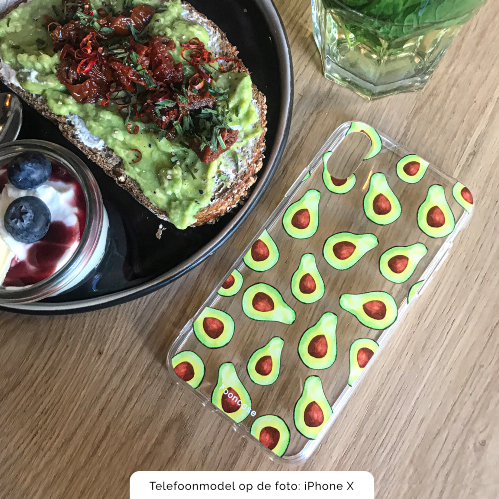 FOONCASE Iphone XS Cover - Avocado