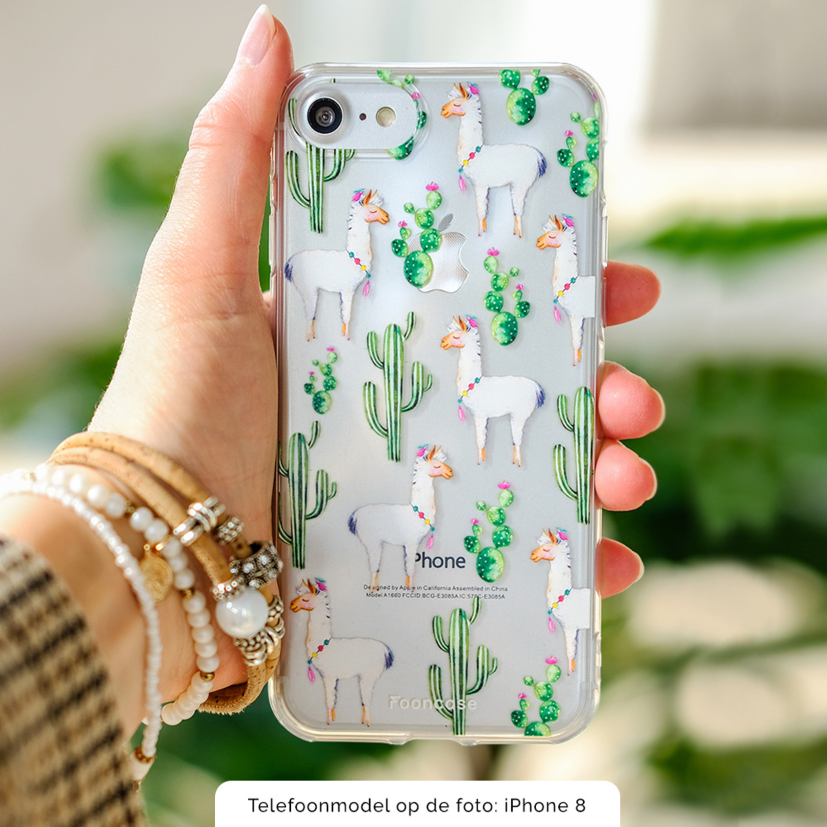 FOONCASE Iphone XS Case - Lama